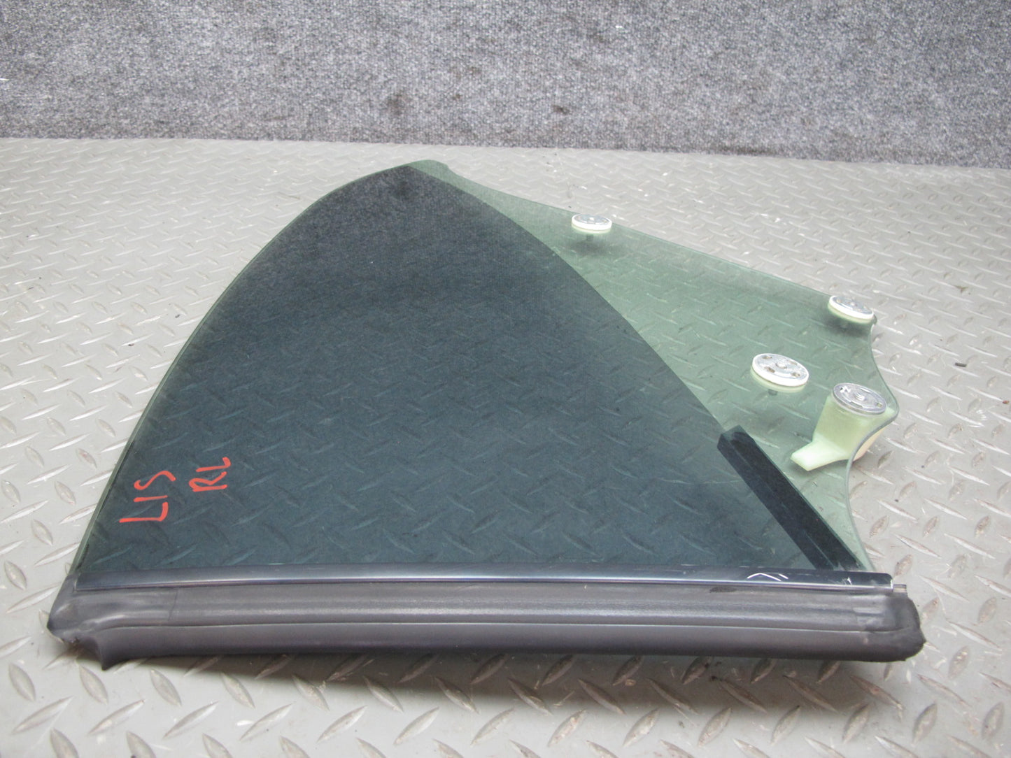 10-15 Lexus IS350 IS250 Convertible Rear Left Side Quarter Window Glass OEM