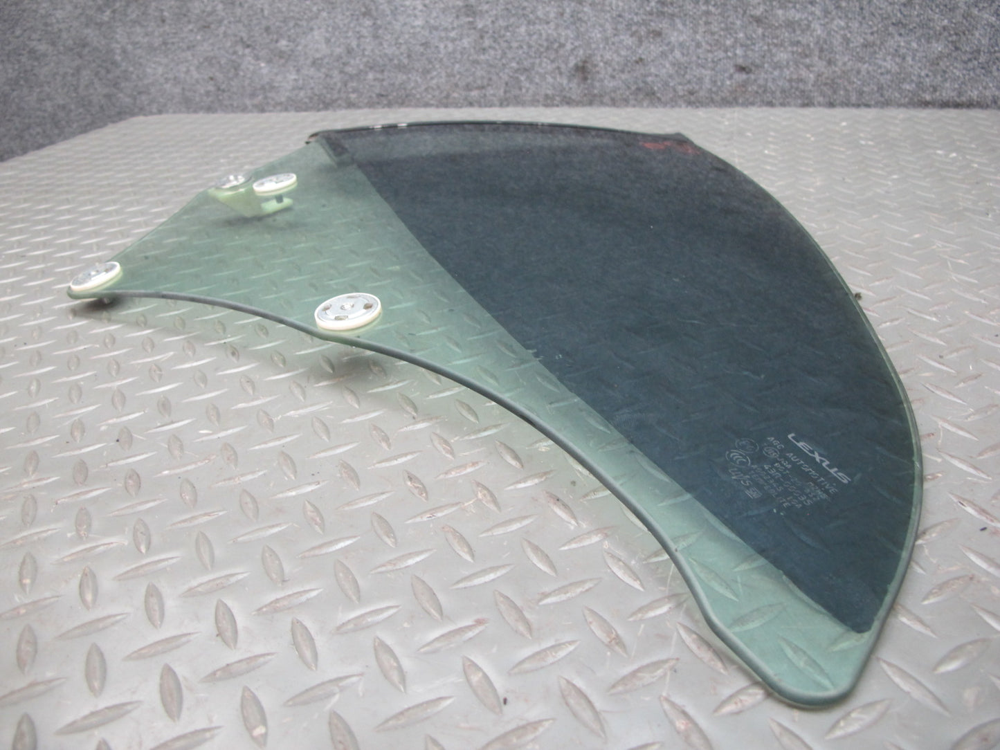 10-15 Lexus IS350 IS250 Convertible Rear Left Side Quarter Window Glass OEM