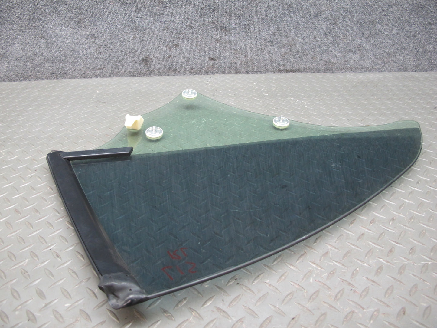 10-15 Lexus IS350 IS250 Convertible Rear Left Side Quarter Window Glass OEM