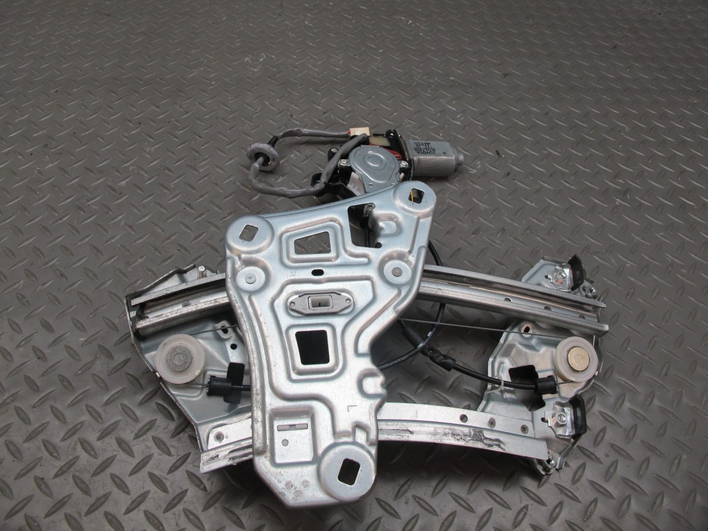 10-15 Lexus IS350 IS250 Convertible Rear Left Window Regulator w Motor OEM