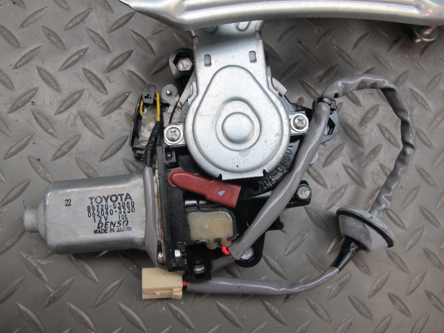 10-15 Lexus IS350 IS250 Convertible Rear Left Window Regulator w Motor OEM
