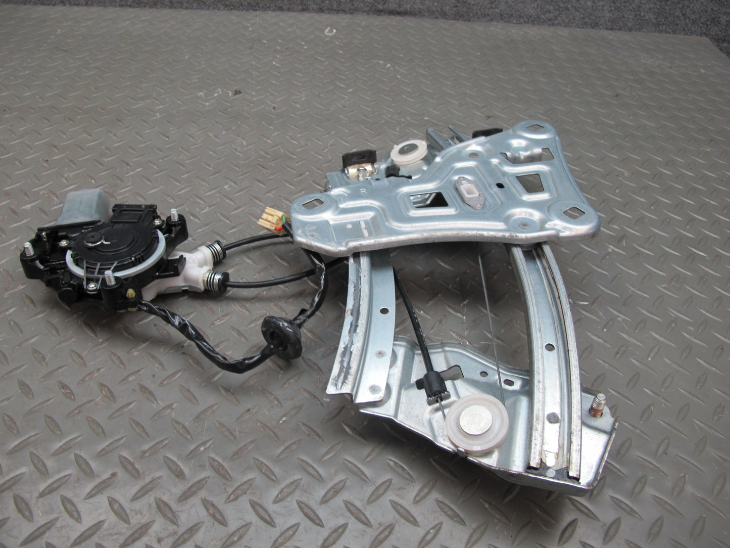 10-15 Lexus IS350 IS250 Convertible Rear Right Window Regulator w Motor OEM