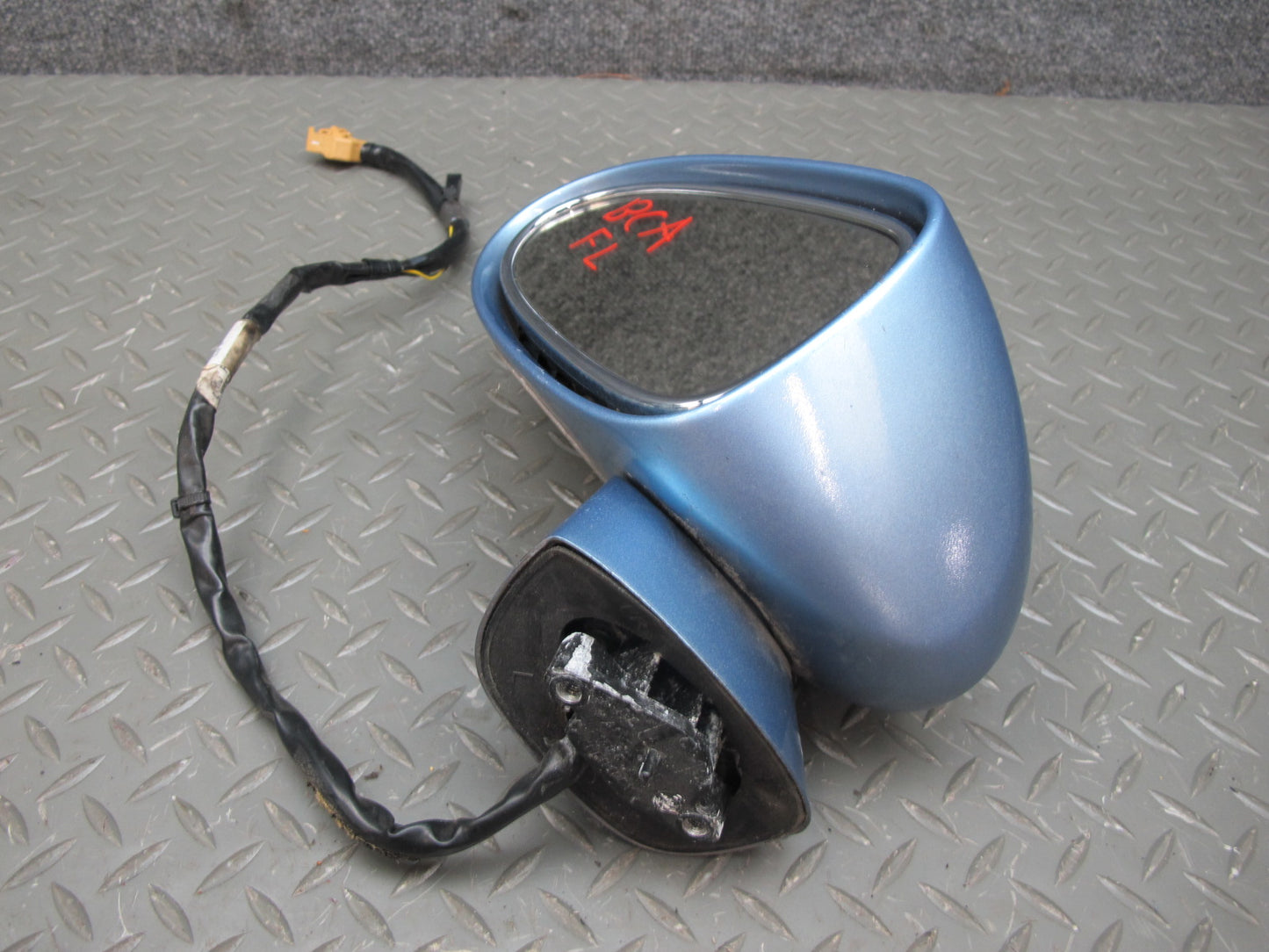 2006-2012 Bentley Continental Flying Spur Front Left Exterior Door Mirror Blue