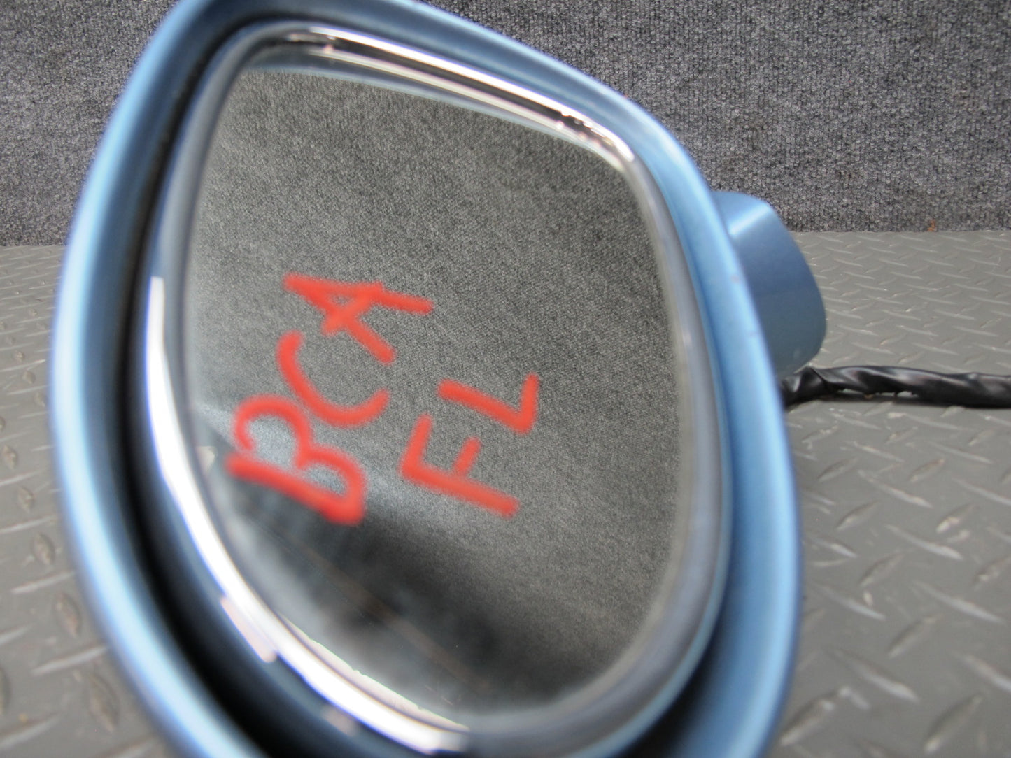 2006-2012 Bentley Continental Flying Spur Front Left Exterior Door Mirror Blue