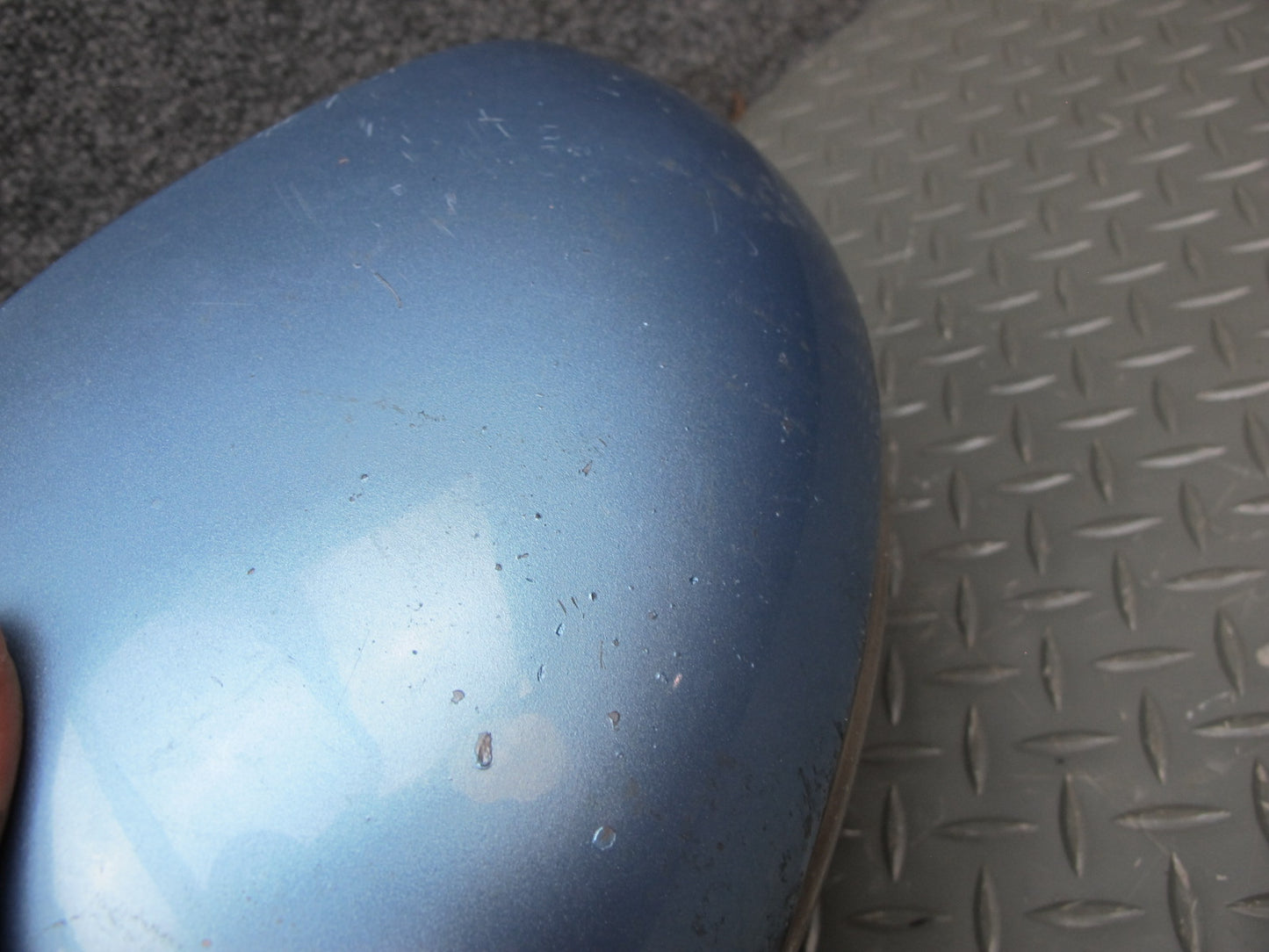 2006-2012 Bentley Continental Flying Spur Front Left Exterior Door Mirror Blue