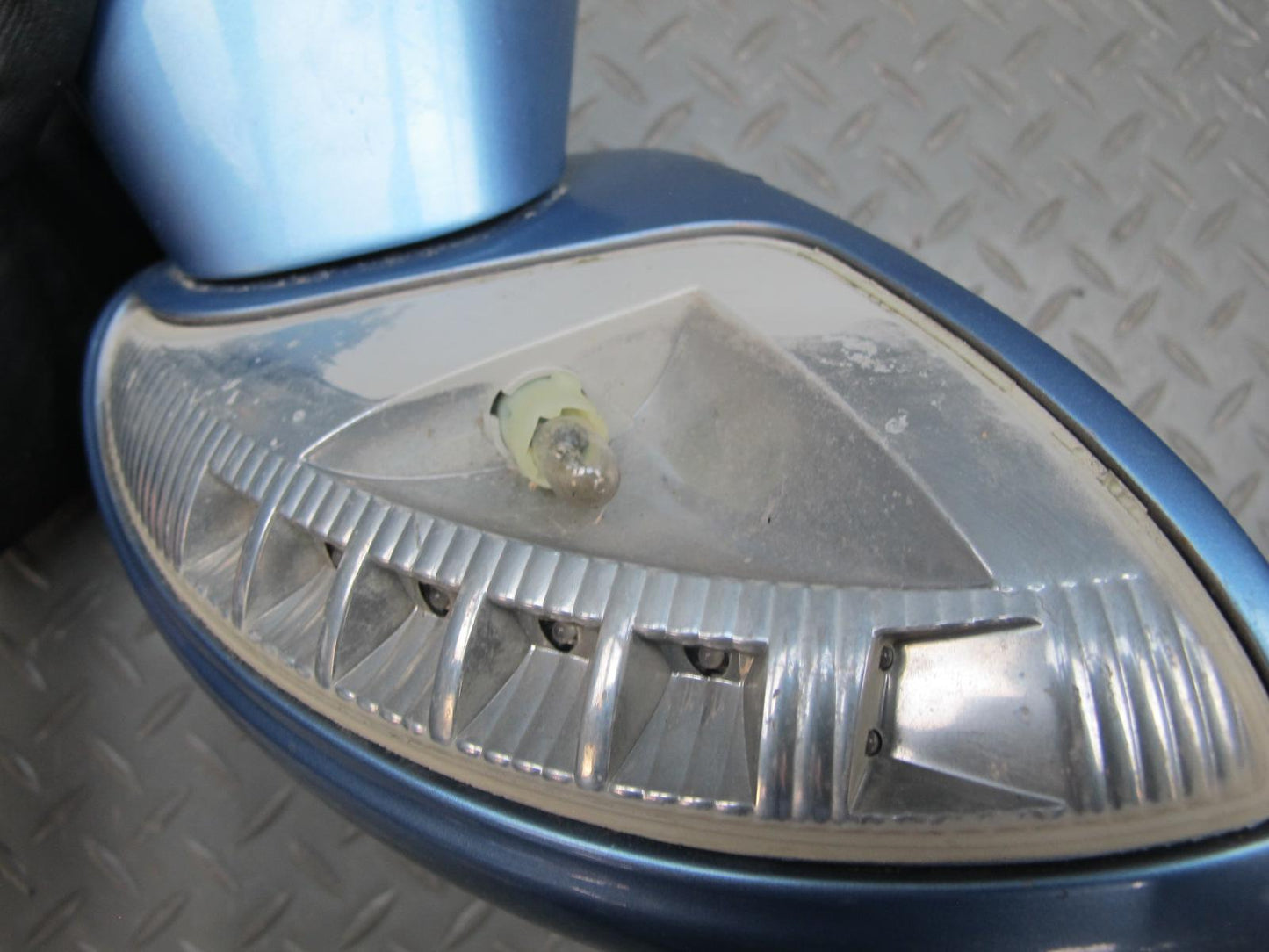 2006-2012 Bentley Continental Flying Spur Front Right Exterior Door Mirror Blue