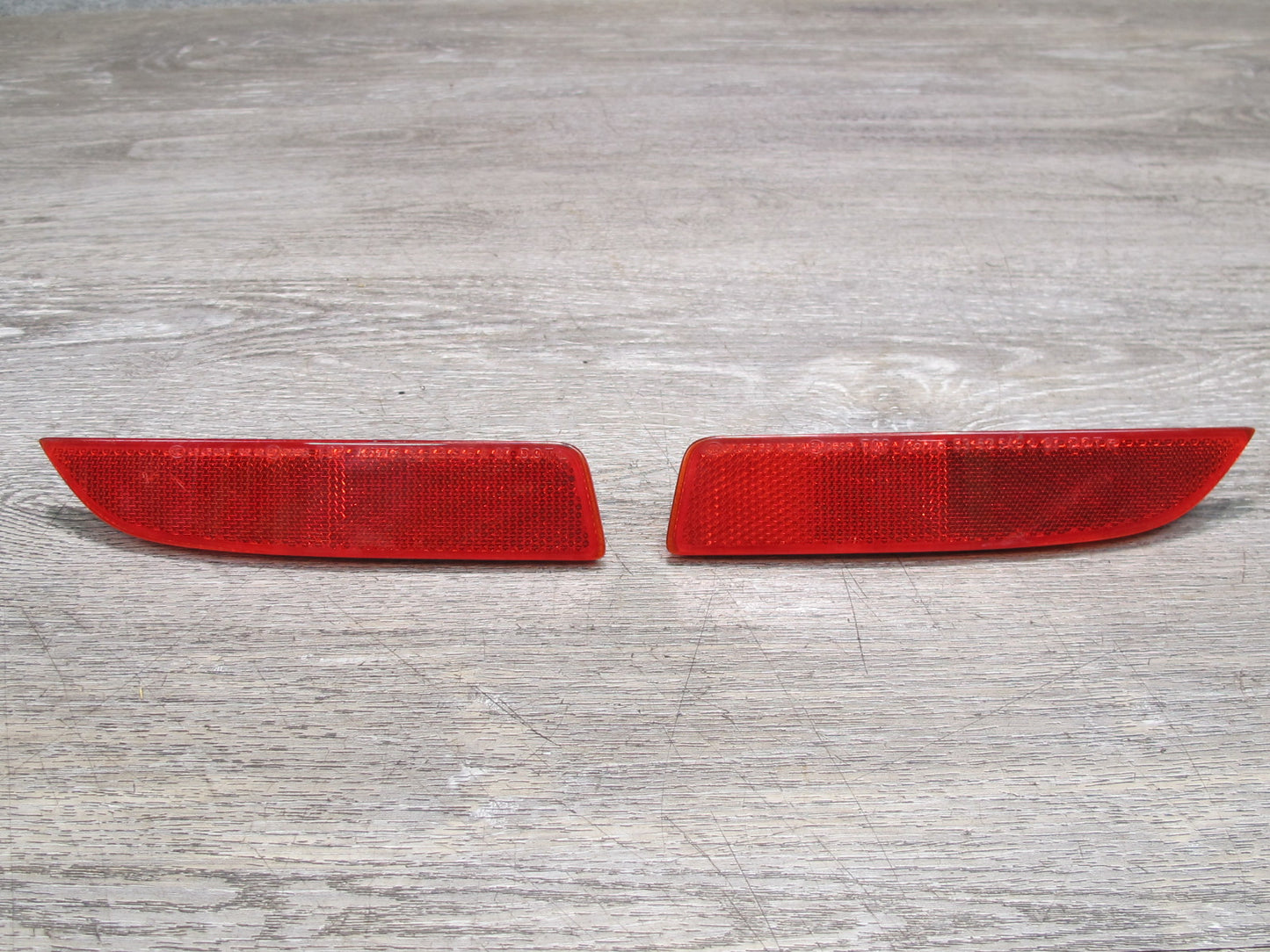 10-15 Lexus IS350 IS250 Convertible Set of 2 Rear Bumper Side Marker Light OEM