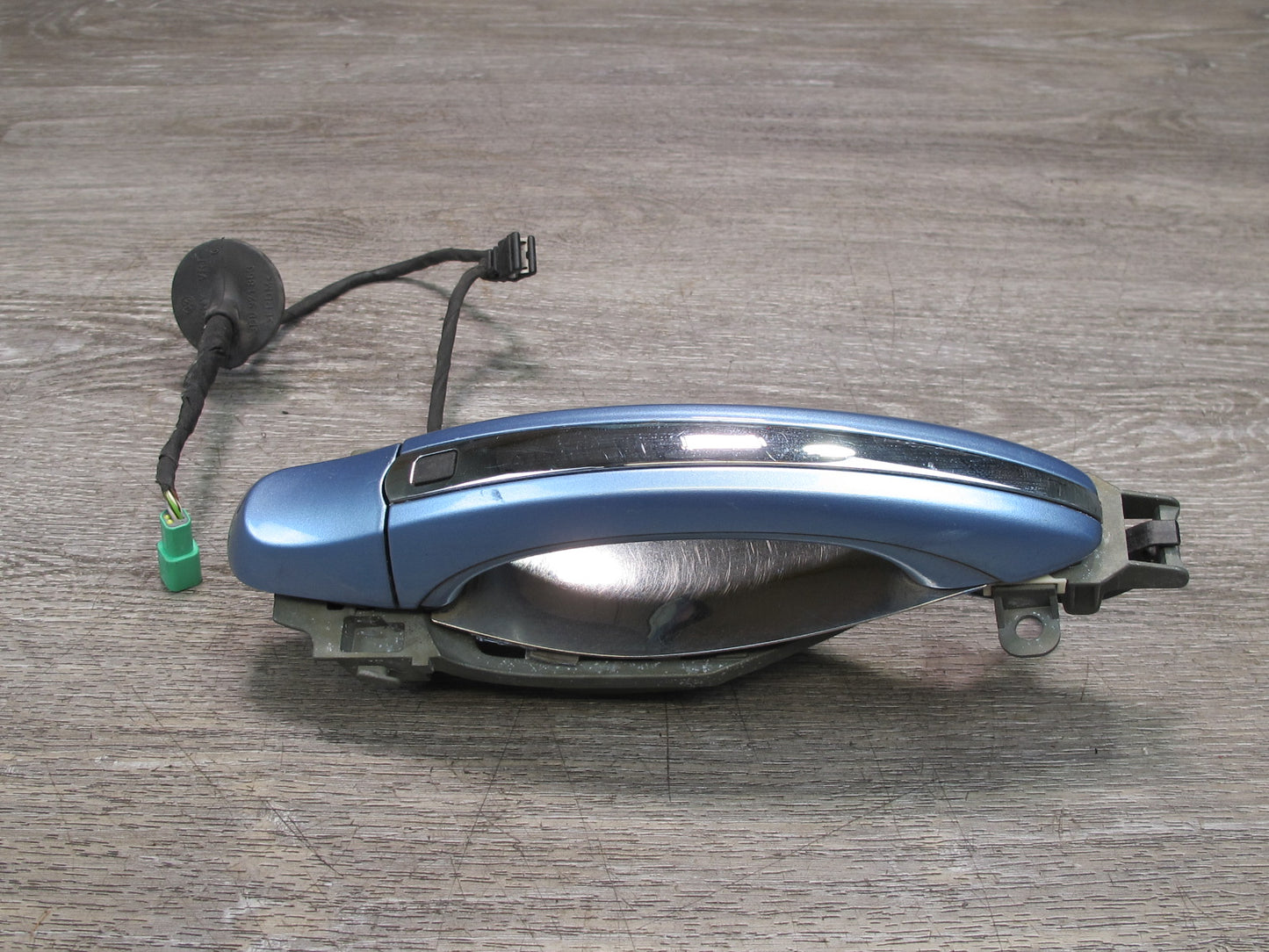 2006-2012 Bentley Flying Spur Rear Right Pass Side Exterior Door Handle Blue