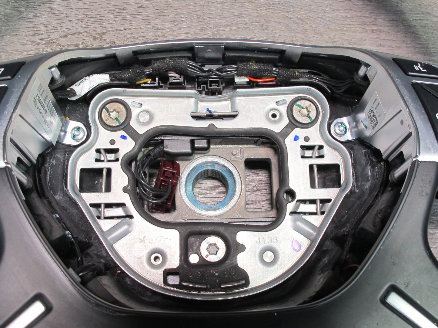 12-16 Mercedes W166 X166 GL Ml-class Leather Steering w Controls & Paddles OEM