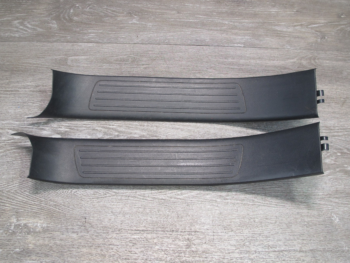 12-15 Mercedes W166 ML Set of 2 Rear Left Right Door Scuff Sill Plate Trim OEM