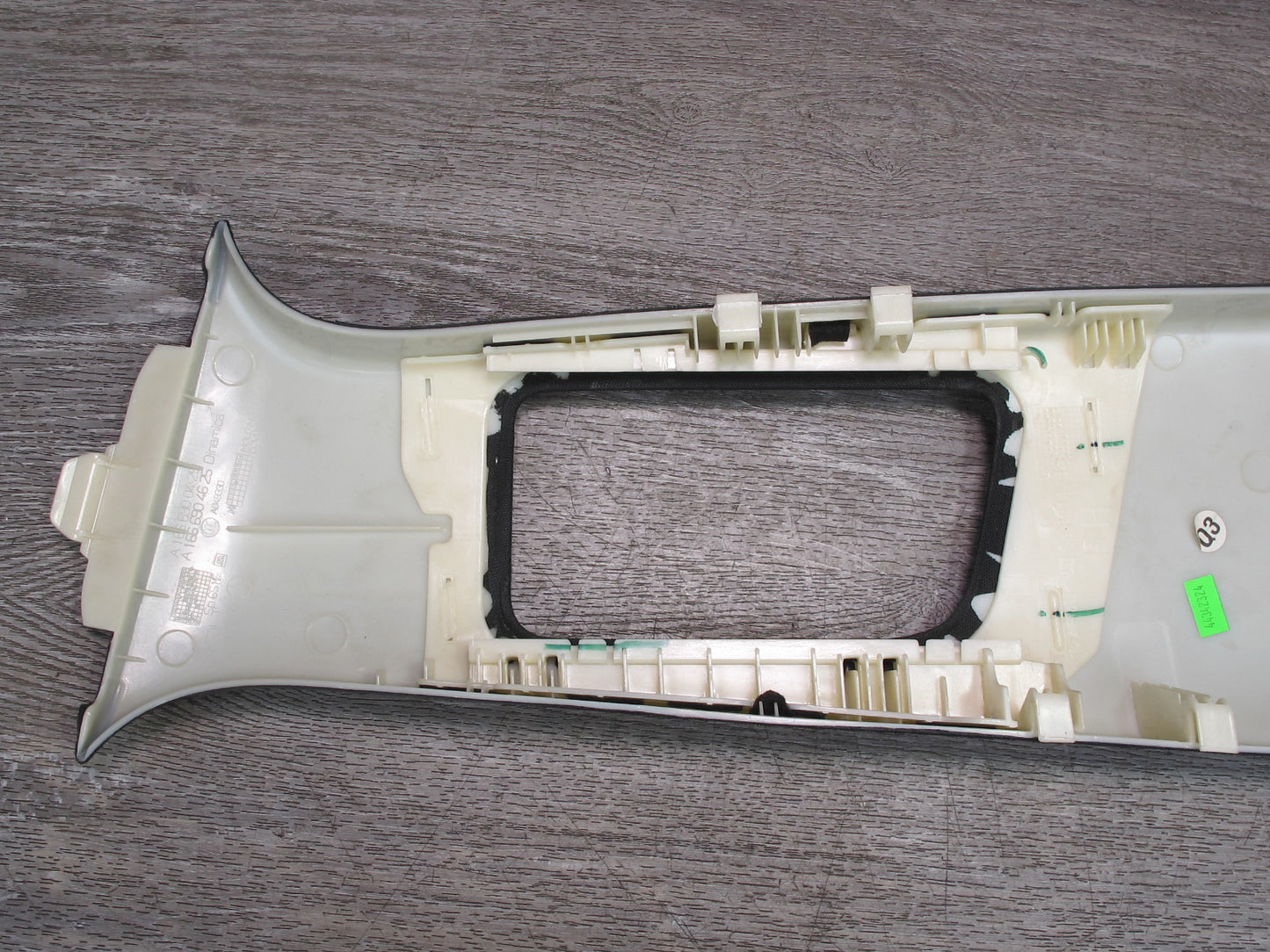 12-16 Mercedes W166 X166 GL ML Set of 2 Interior Upper B Pillar Trim Cover OEM