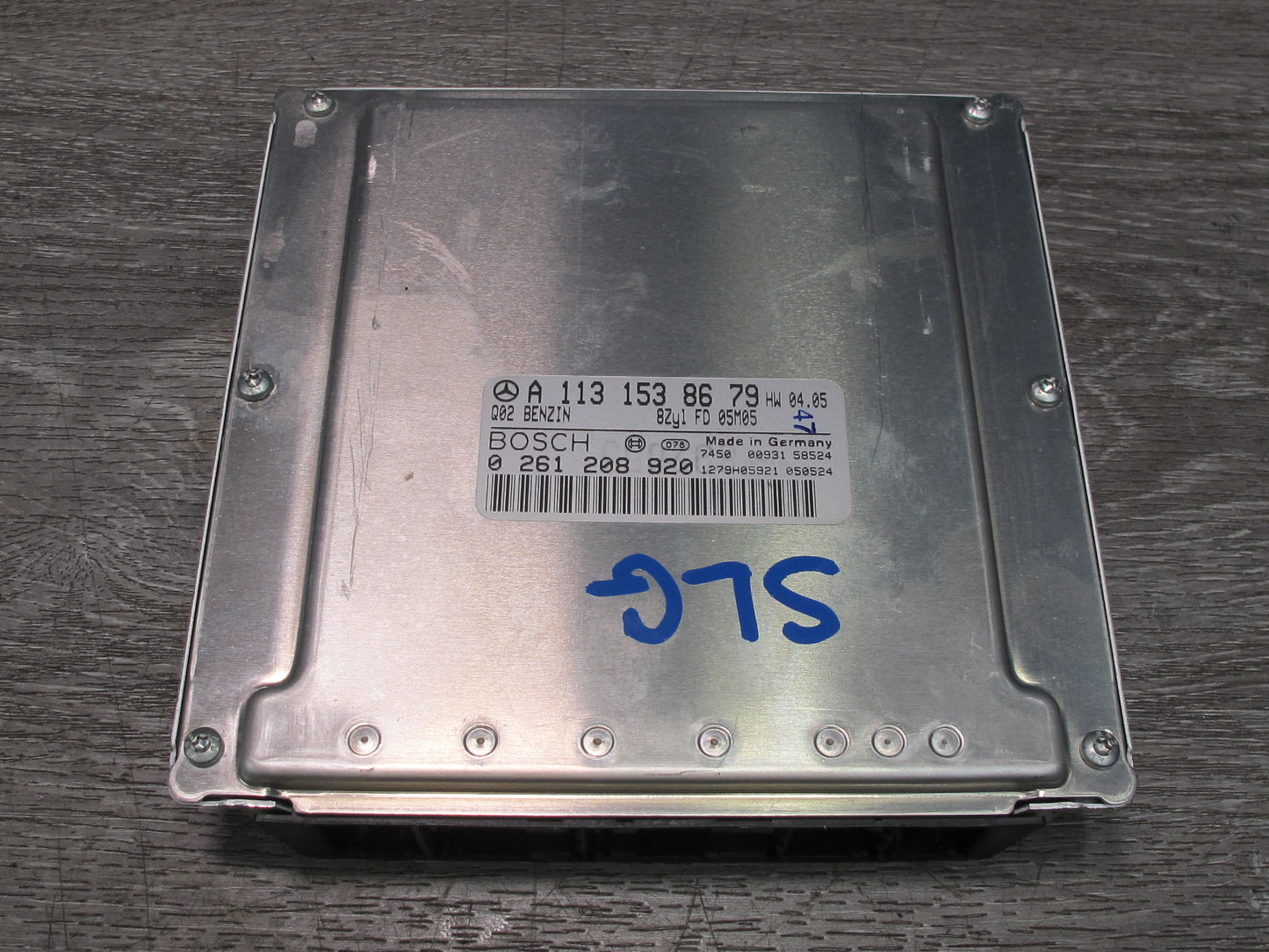 2006 Mercedes R230 SL500 113.963 Engine ECU Shifter Conductor Plate Lock Set