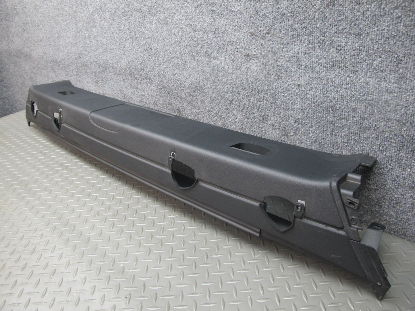 09-16 BMW E89 Z4 Rear Interior Upper Partition Trim Cover Assembly Black OEM