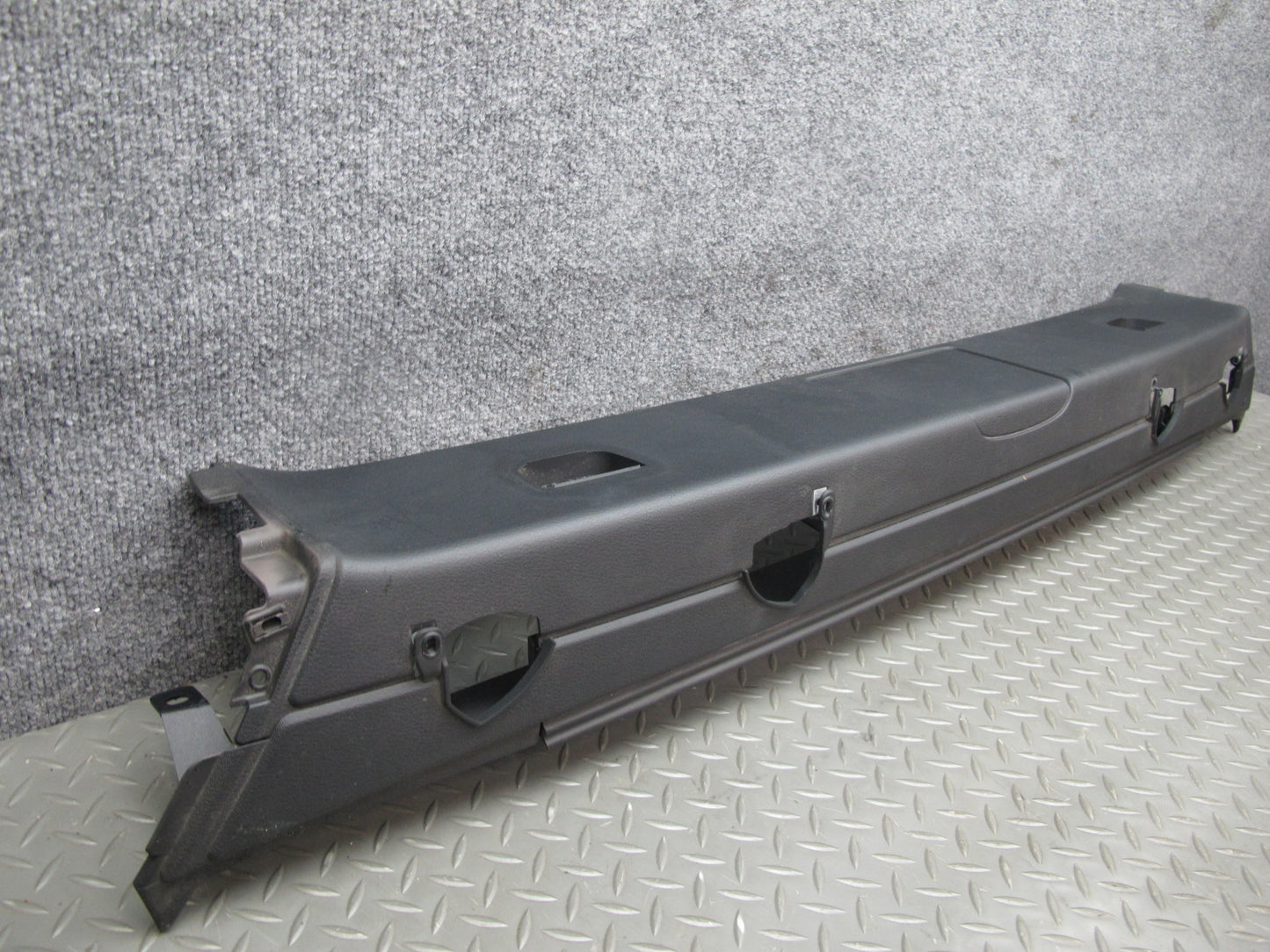 09-16 BMW E89 Z4 Rear Interior Upper Partition Trim Cover Assembly Black OEM