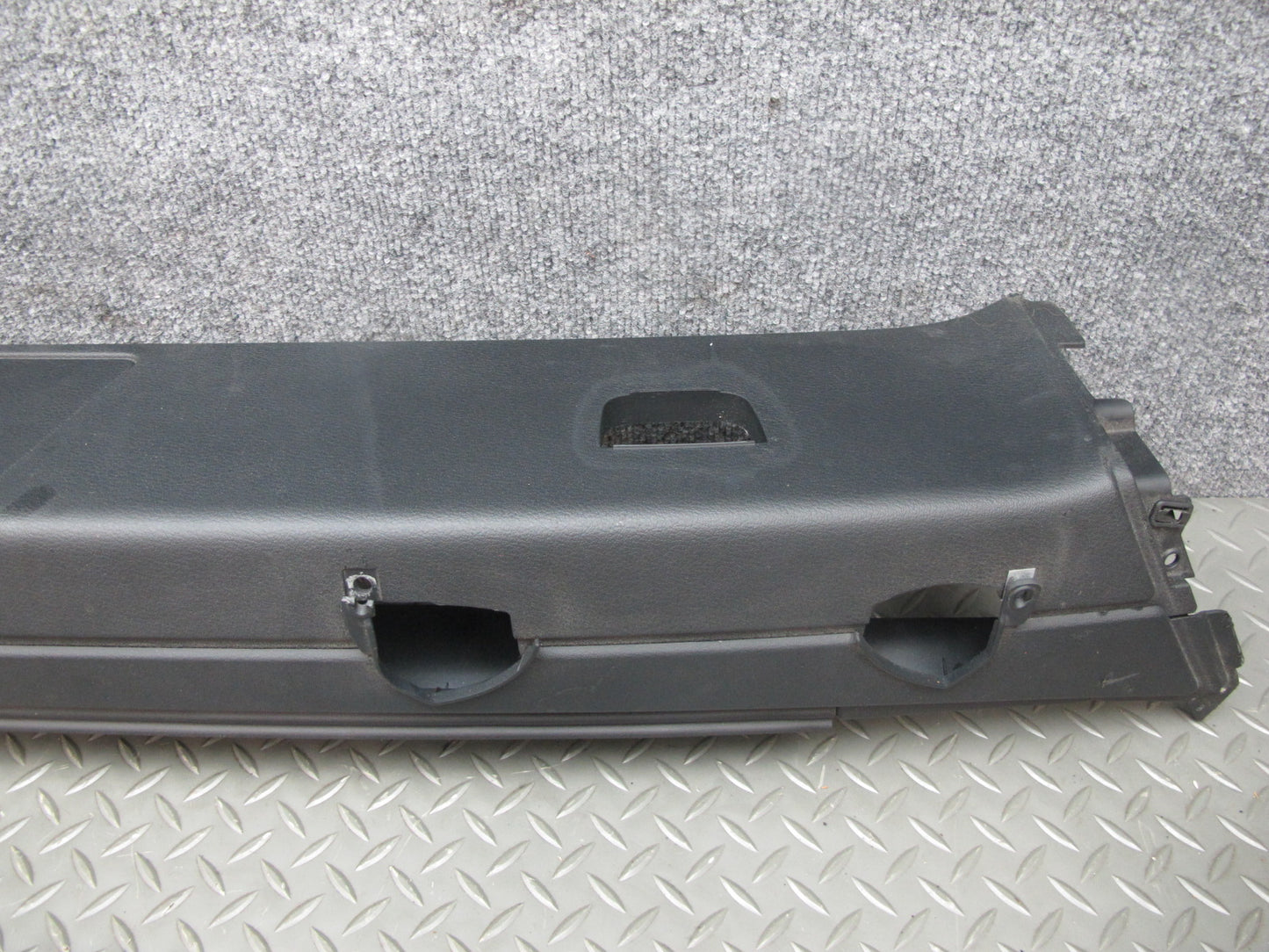 09-16 BMW E89 Z4 Rear Interior Upper Partition Trim Cover Assembly Black OEM