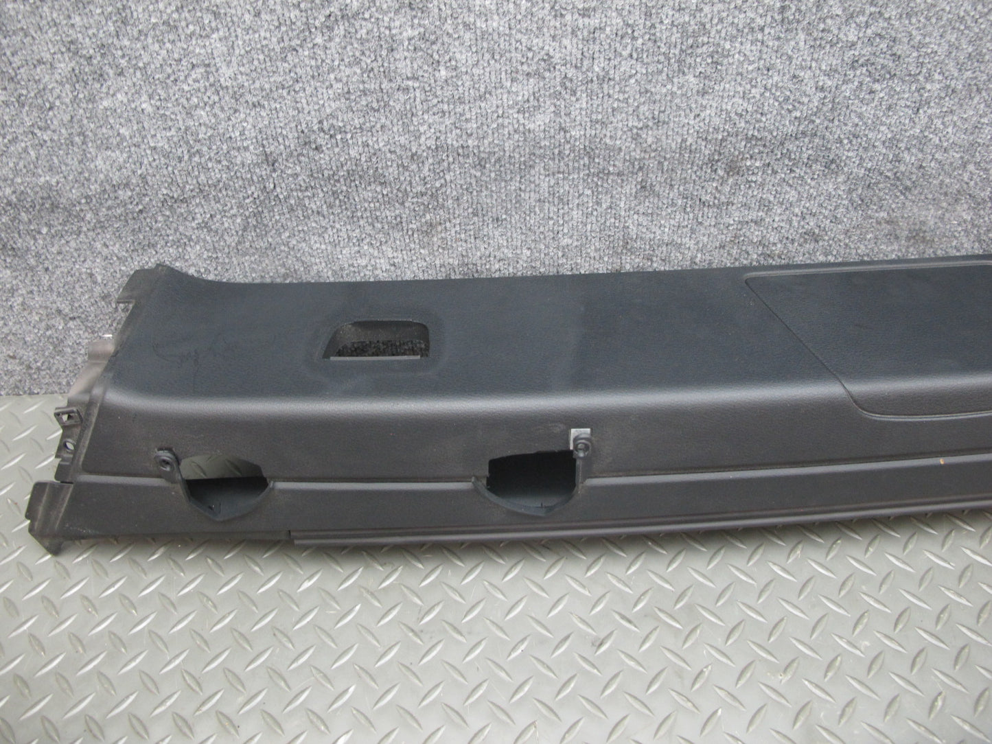 09-16 BMW E89 Z4 Rear Interior Upper Partition Trim Cover Assembly Black OEM