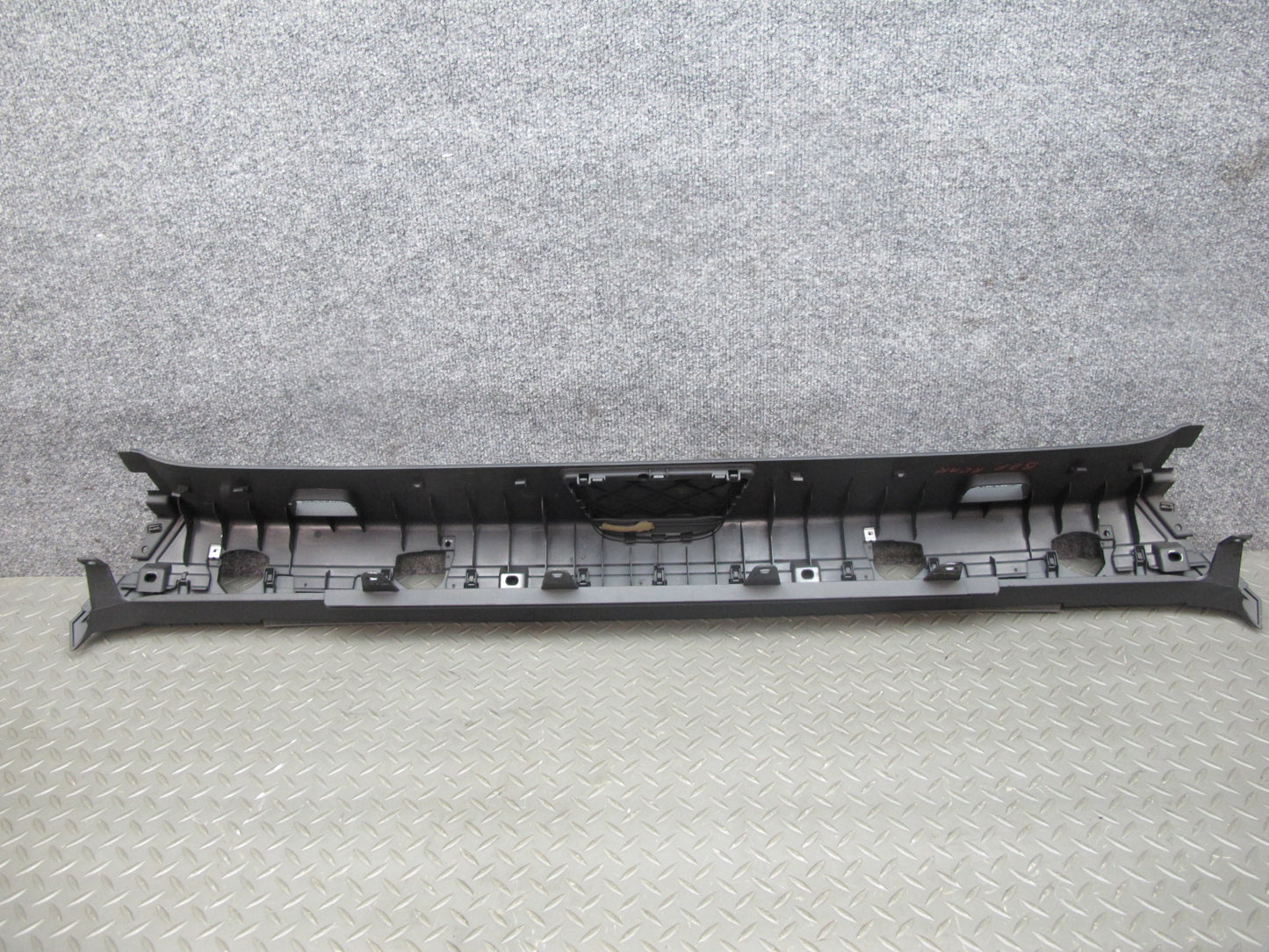 09-16 BMW E89 Z4 Rear Interior Upper Partition Trim Cover Assembly Black OEM