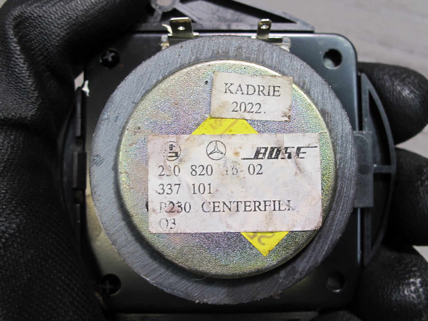 03-08 Mercedes R230 Sl-class Dash Center Bose Speaker 2308201602 OEM