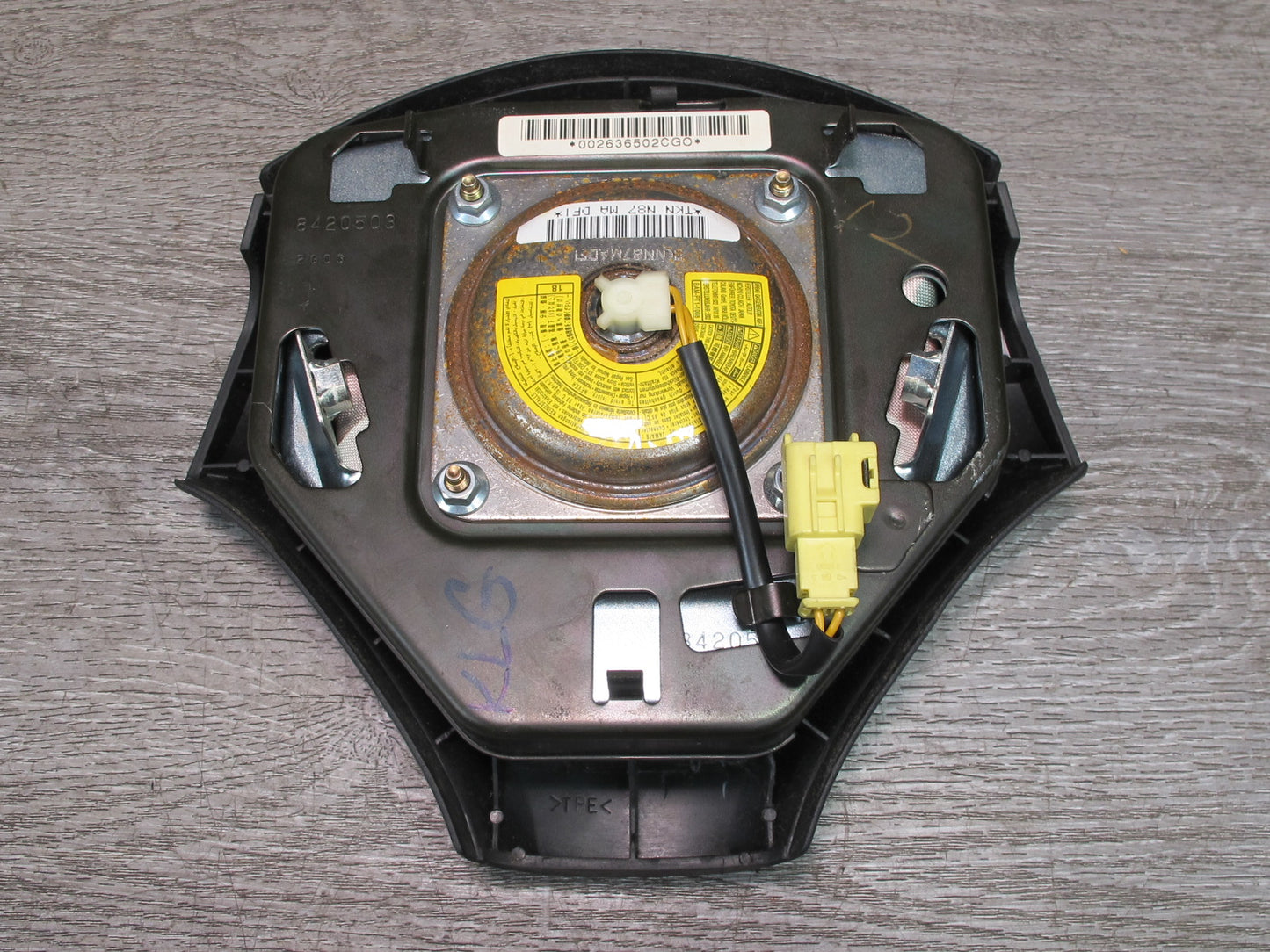 01-05 LEXUS GS300 GS430 FRONT LEFT DRIVER SIDE STEERING WHEEL SRS AIRBAG OEM
