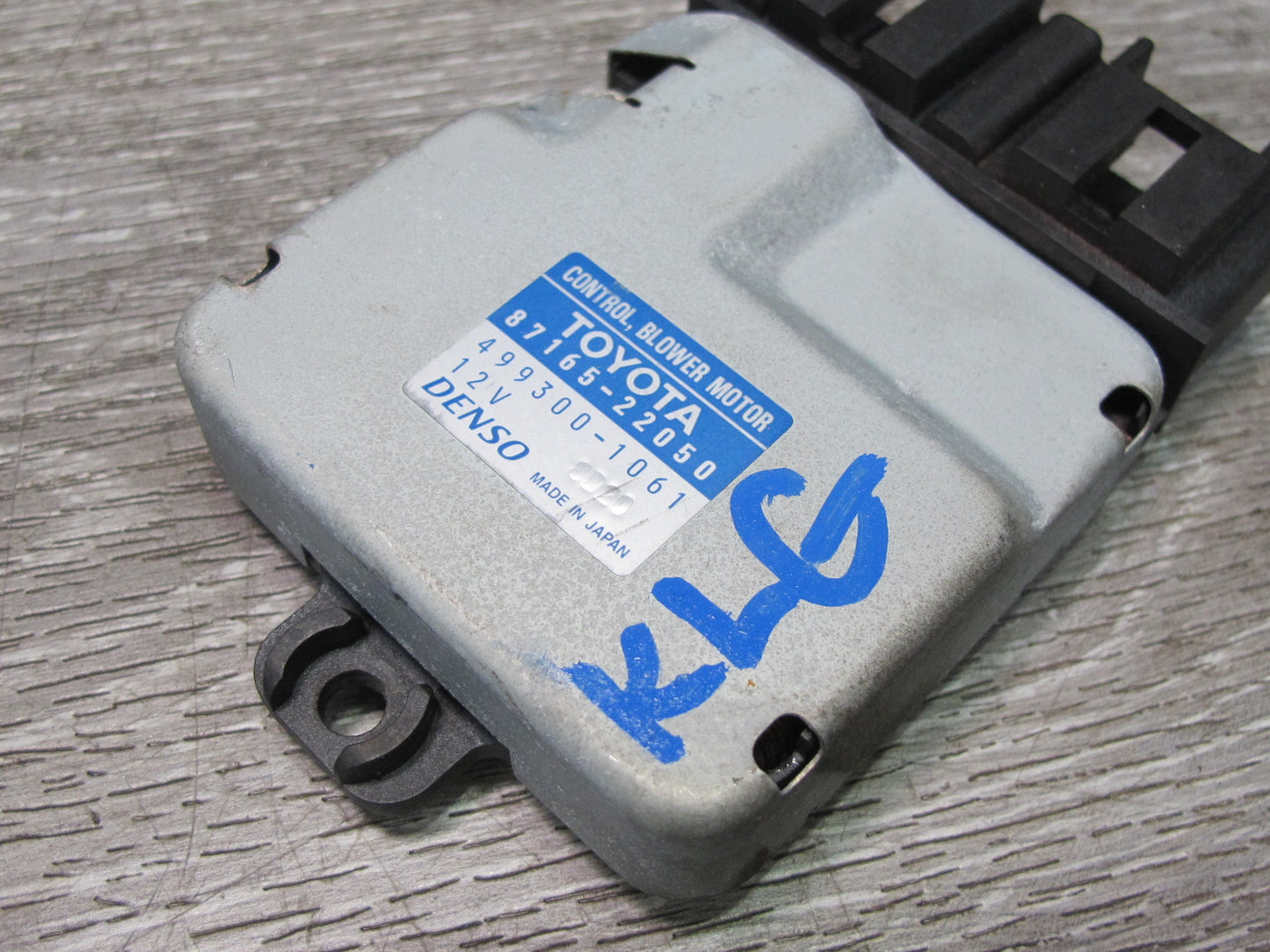 01-05 Lexus GS430 GS300 A/C Heater Blower Motor Fan Control Module Set OEM