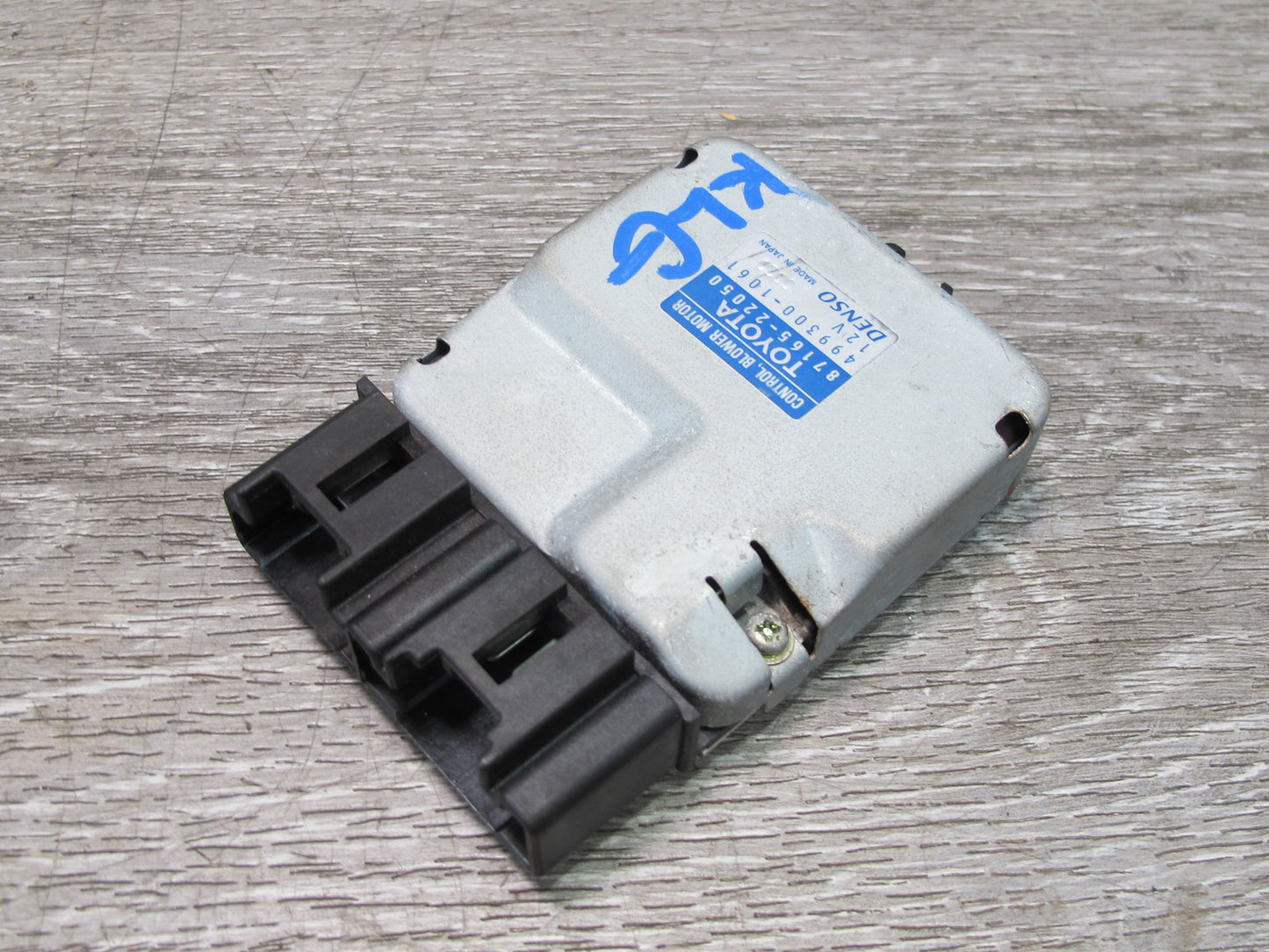 01-05 Lexus GS430 GS300 A/C Heater Blower Motor Fan Control Module Set OEM