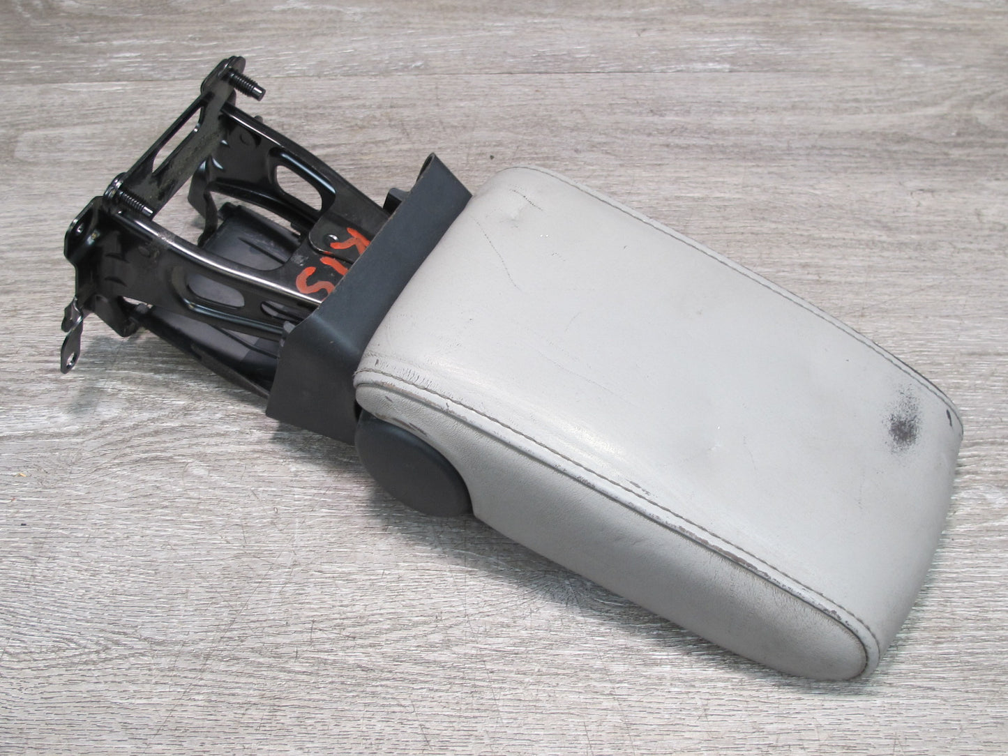02-05 Lexus JCE10L IS300 Center Console Leather Armrest w Bracket OEM
