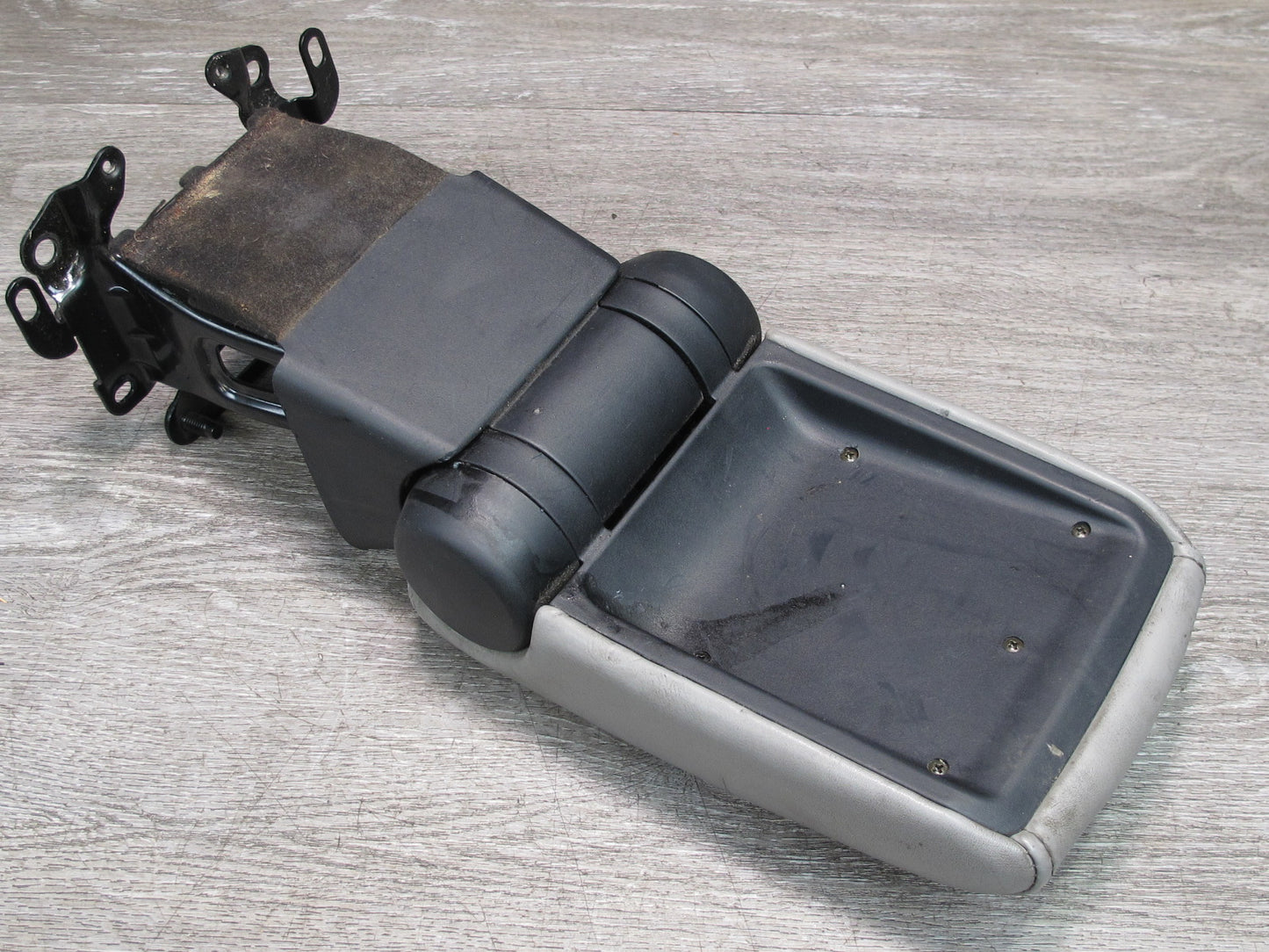02-05 Lexus JCE10L IS300 Center Console Leather Armrest w Bracket OEM