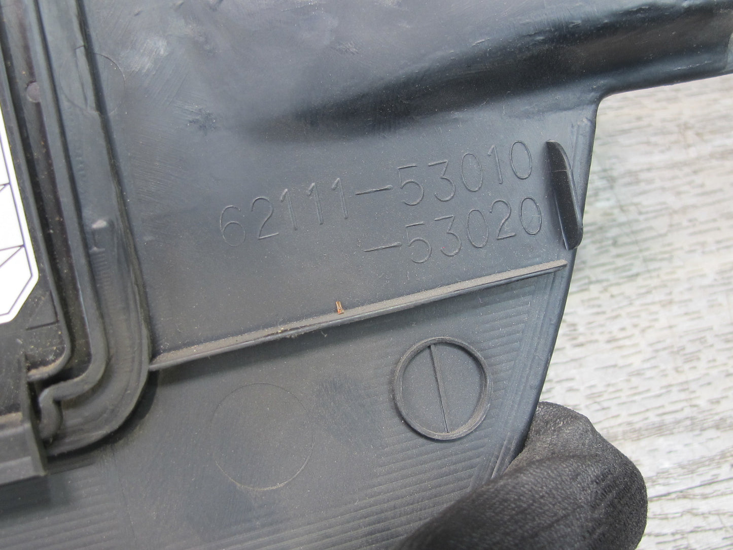 01-05 Lexus JCE10L IS300 Set of 2 Front Lower Kick Trim Cover Panel OEM