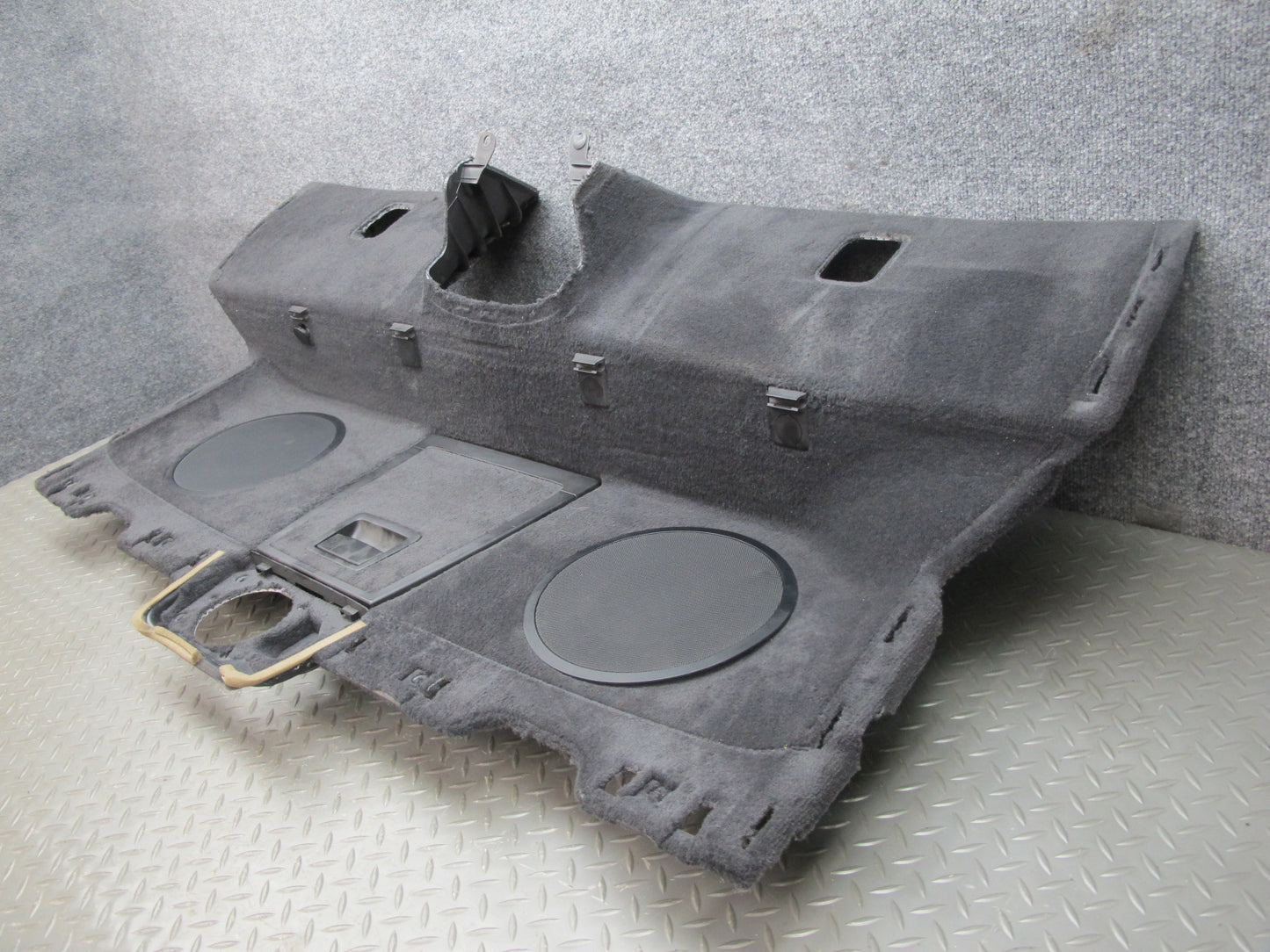 09-15 BMW E89 Z4 Rear Bulkhead Bulk Head Trim Panel Black OEM