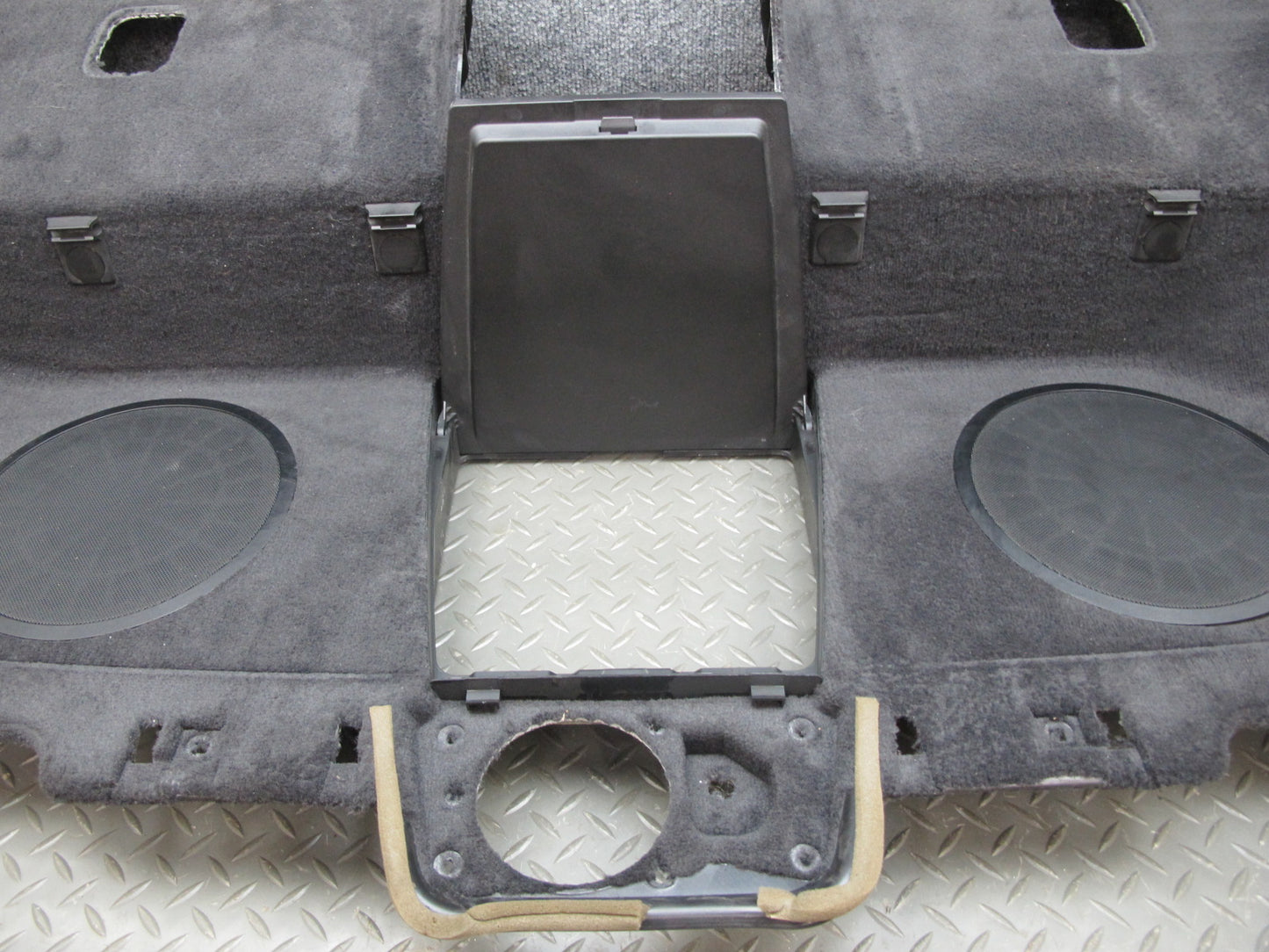 09-15 BMW E89 Z4 Rear Bulkhead Bulk Head Trim Panel Black OEM