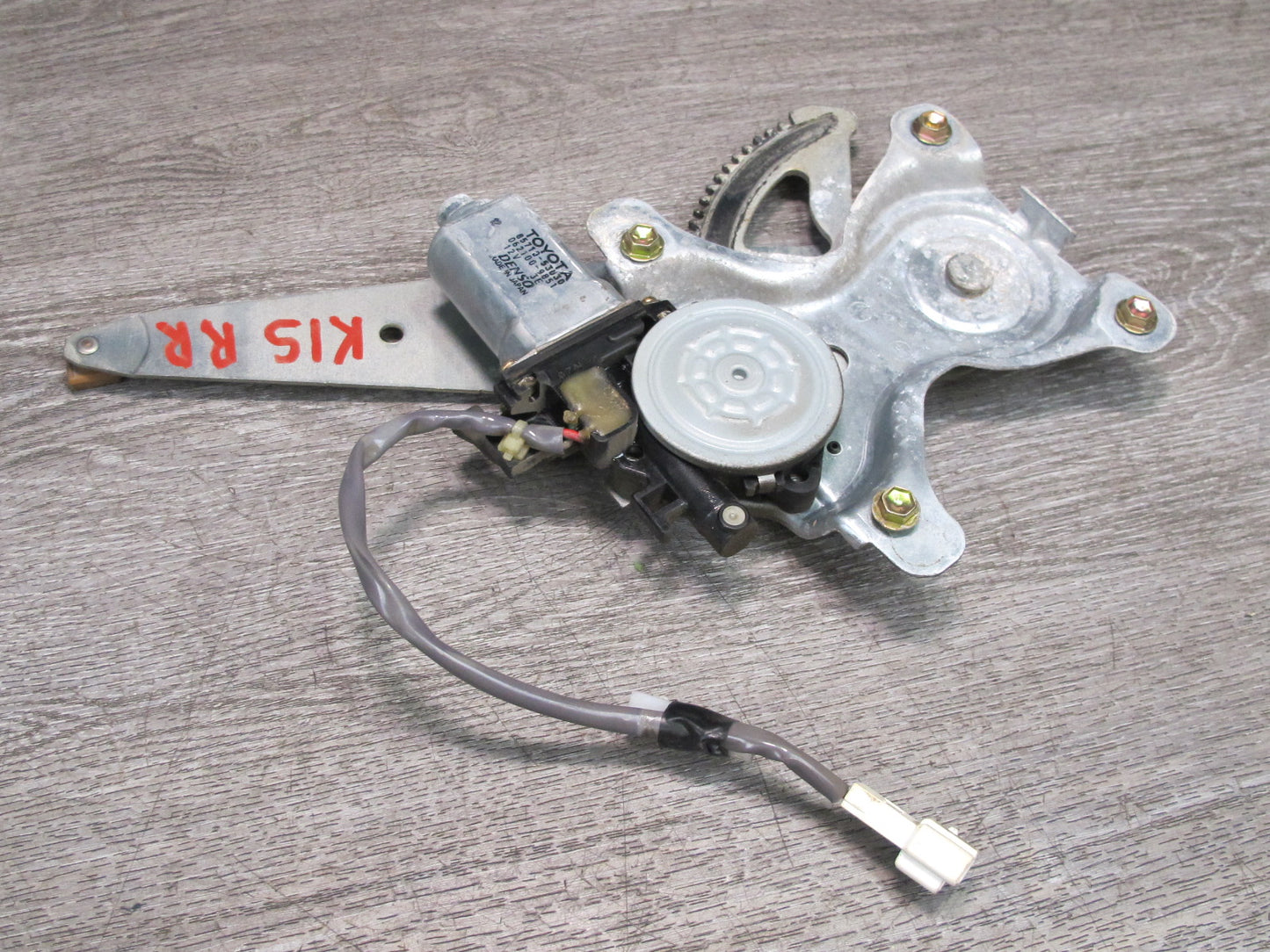 01-05 Lexus JCE10 IS300 Rear Right Door Window Regulator w Motor OEM