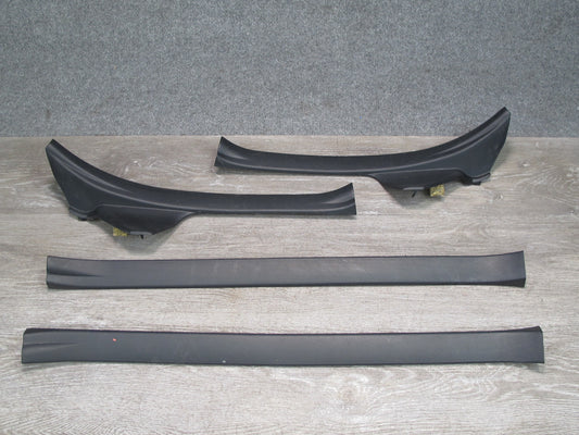 01-05 Lexus JCE10L IS300 Set of 4 Front & Rear Door Scuff Sill Plate Trim OEM