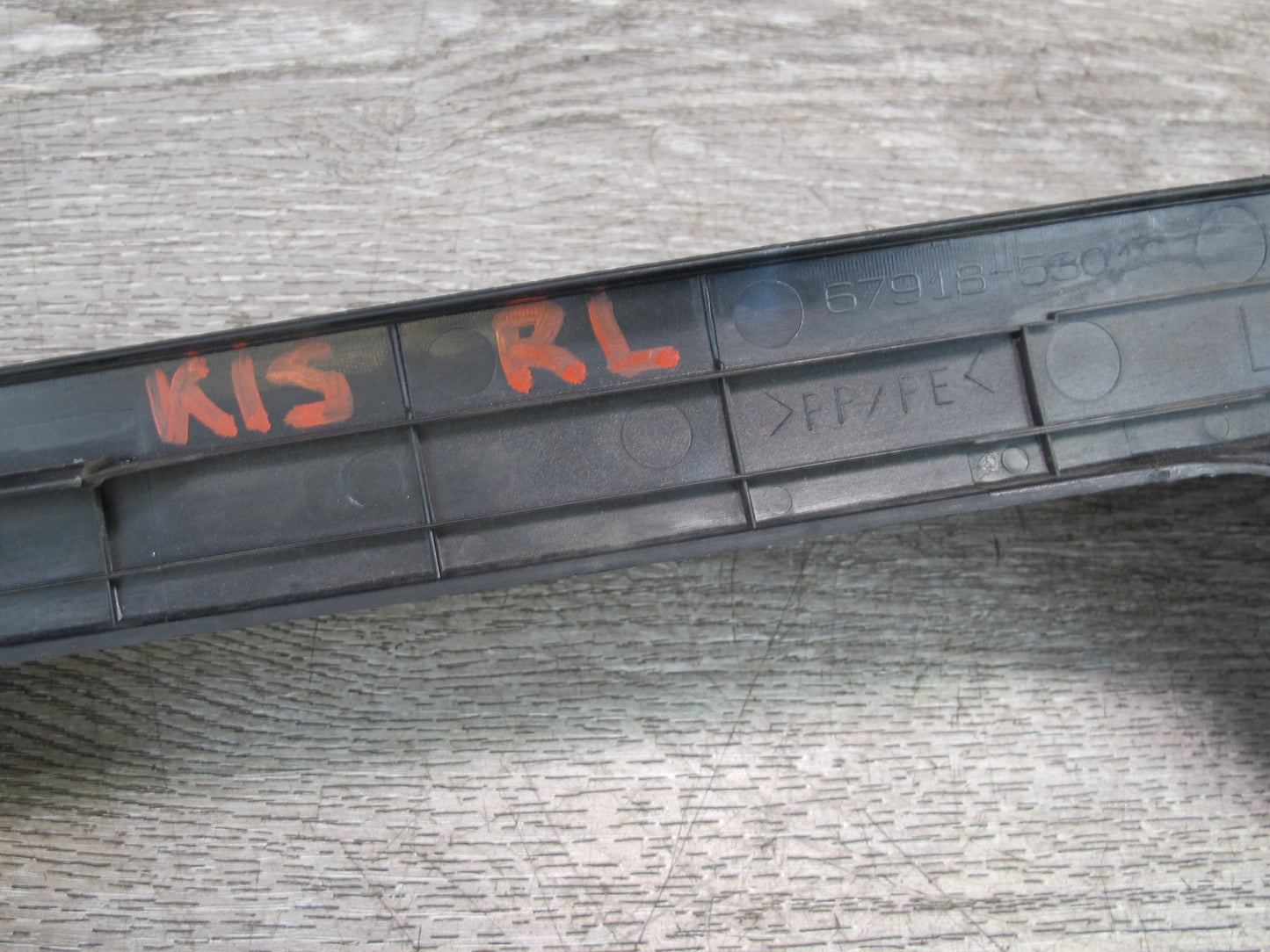 01-05 Lexus JCE10L IS300 Set of 4 Front & Rear Door Scuff Sill Plate Trim OEM