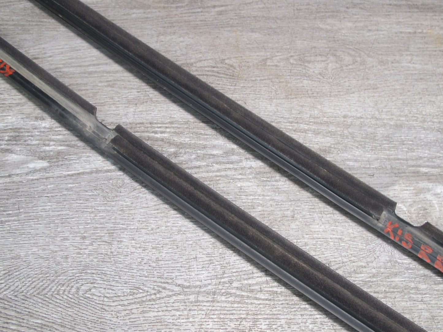 01-05 Lexus IS300 Sedan Front & Rear Door Window Weatherstrip Molding OEM