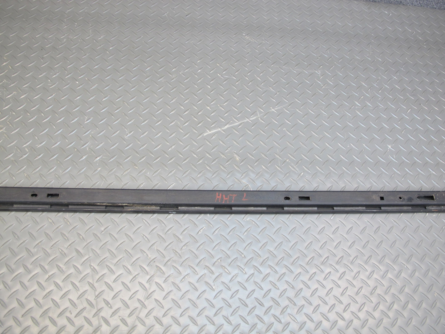 2003-2009 Hummer H2 Left & Right Roof Rail Track Luggage Bracket Molding Set