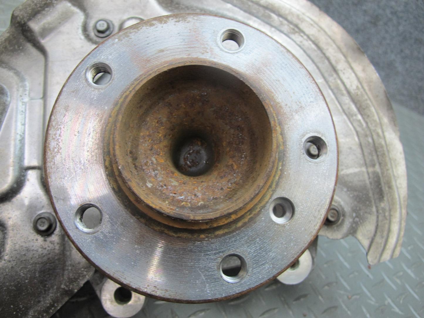 09-16 BMW E89 Z4 RWD Front Left Spindle Knuckle Wheel Hub Bearing 97K Mile OEM