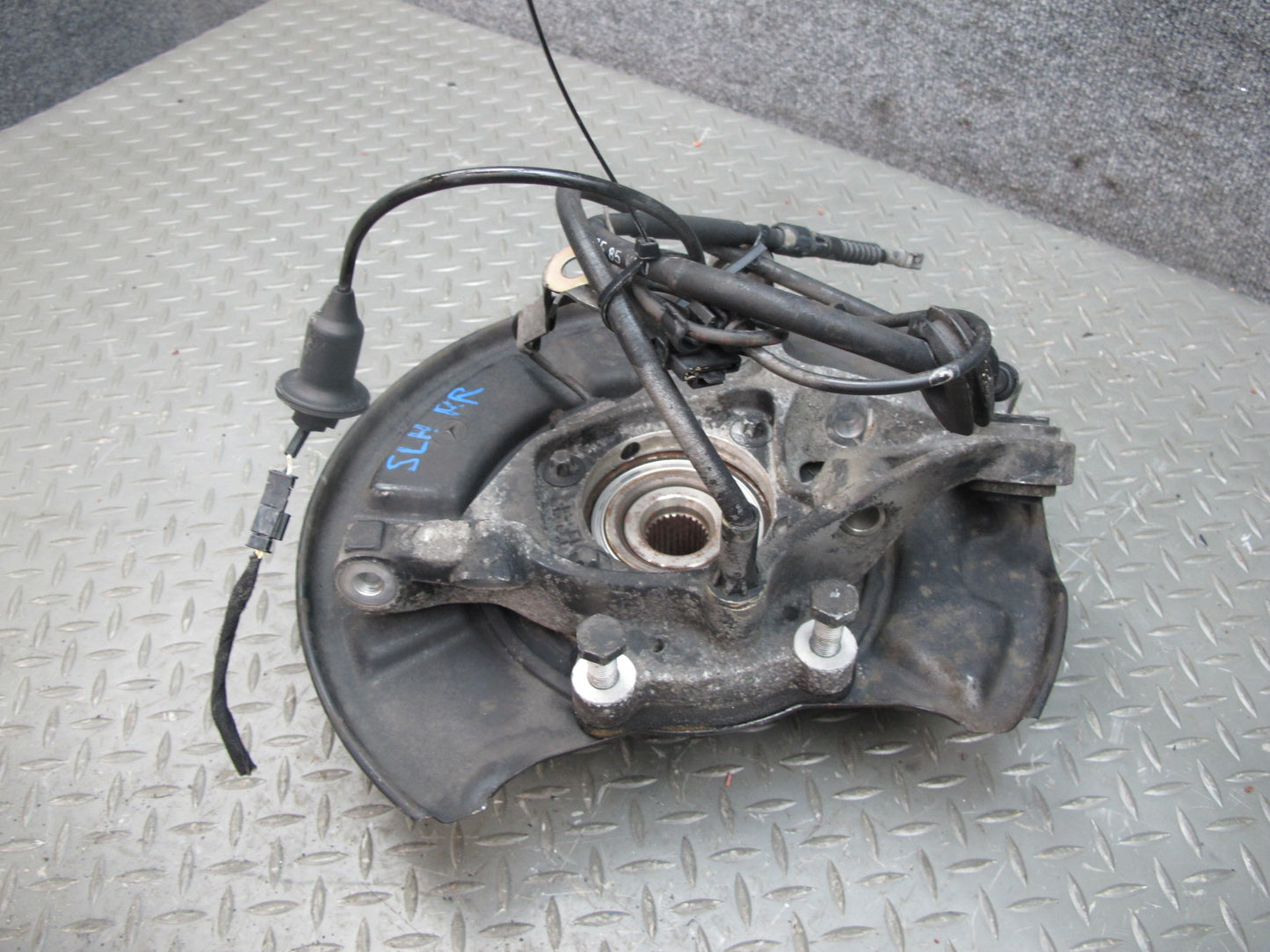 03-08 Mercedes R230 Sl-class Rear Right Spindle Knuckle Wheel Hub Bearing OEM