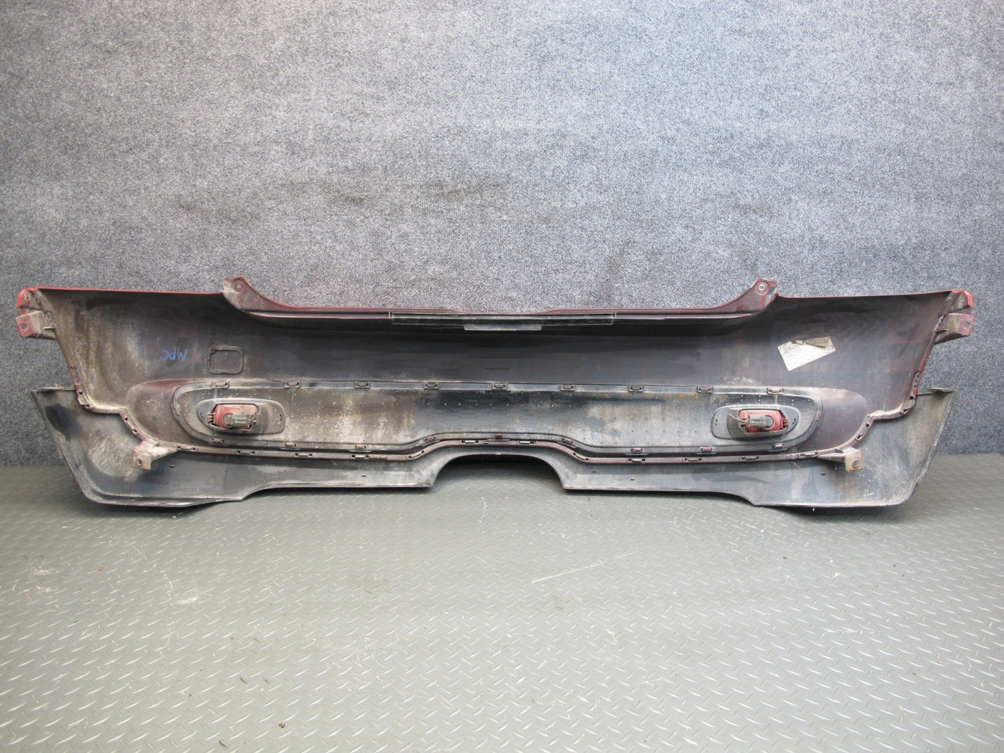 07-10 Mini Cooper S JCW R57 R56 Rear Bumper Cover w Lights OEM
