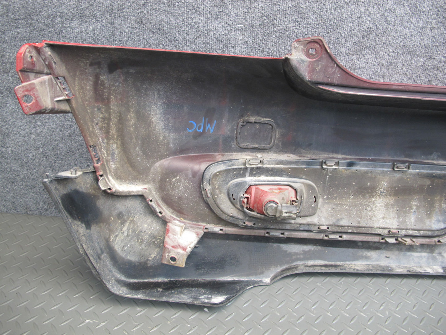 07-10 Mini Cooper S JCW R57 R56 Rear Bumper Cover w Lights OEM