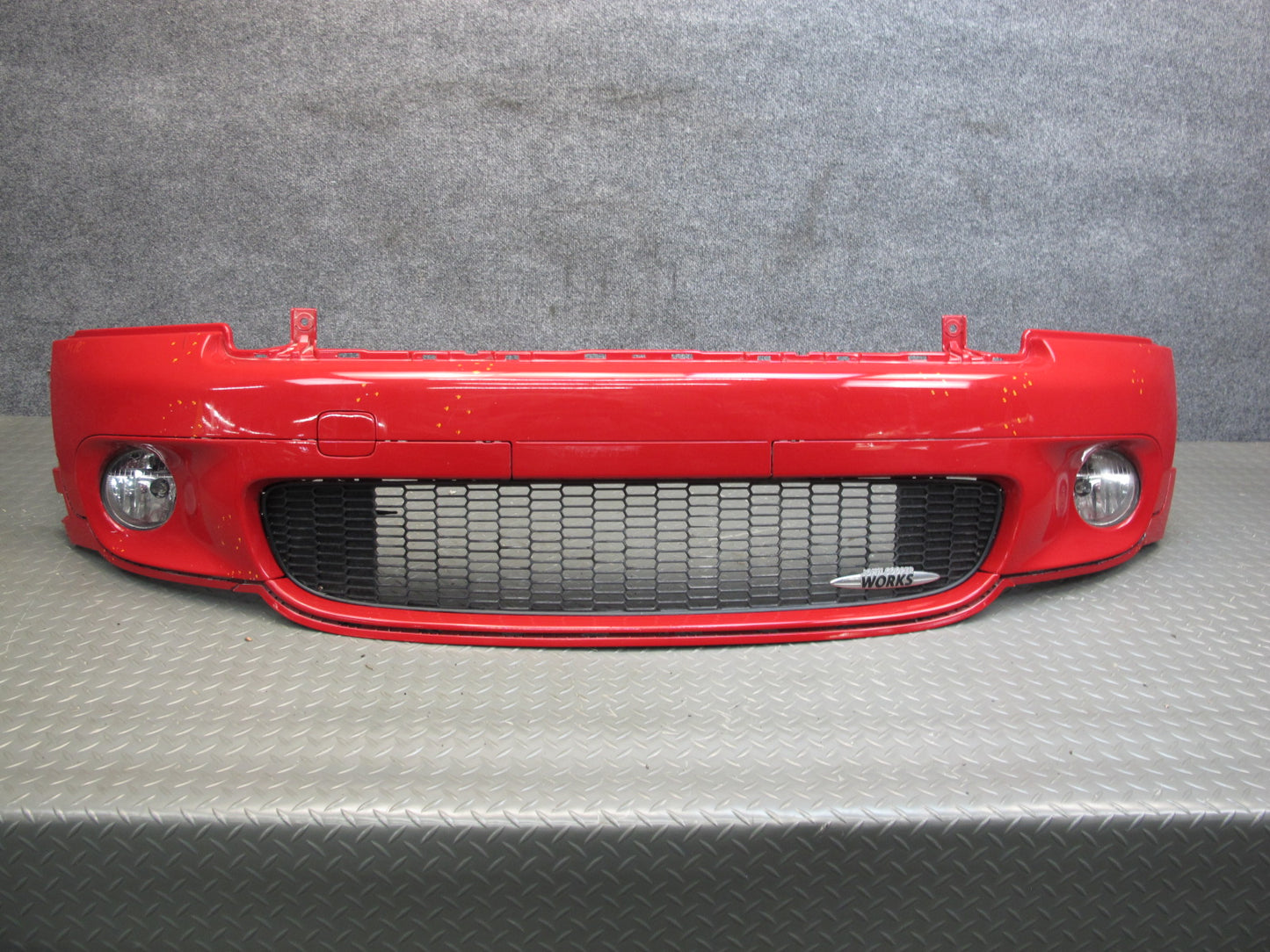 07-10 Mini Cooper S JCW R55 R57 R56 Front Bumper Cover w Fog Lights OEM