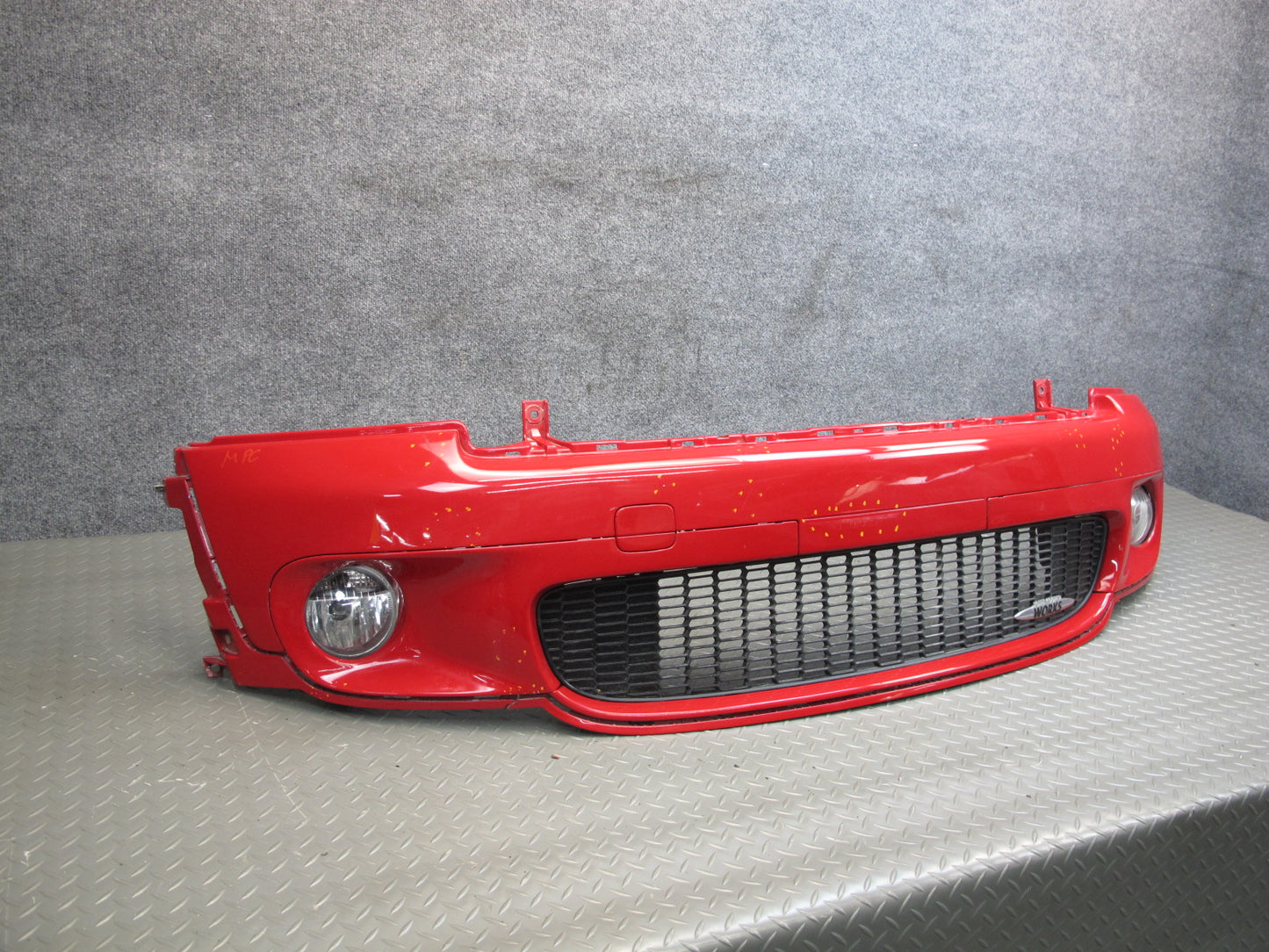 07-10 Mini Cooper S JCW R55 R57 R56 Front Bumper Cover w Fog Lights OEM