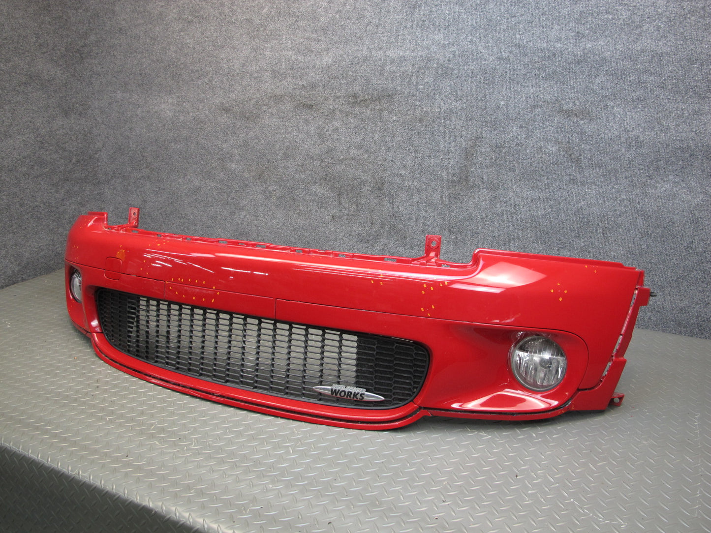 07-10 Mini Cooper S JCW R55 R57 R56 Front Bumper Cover w Fog Lights OEM