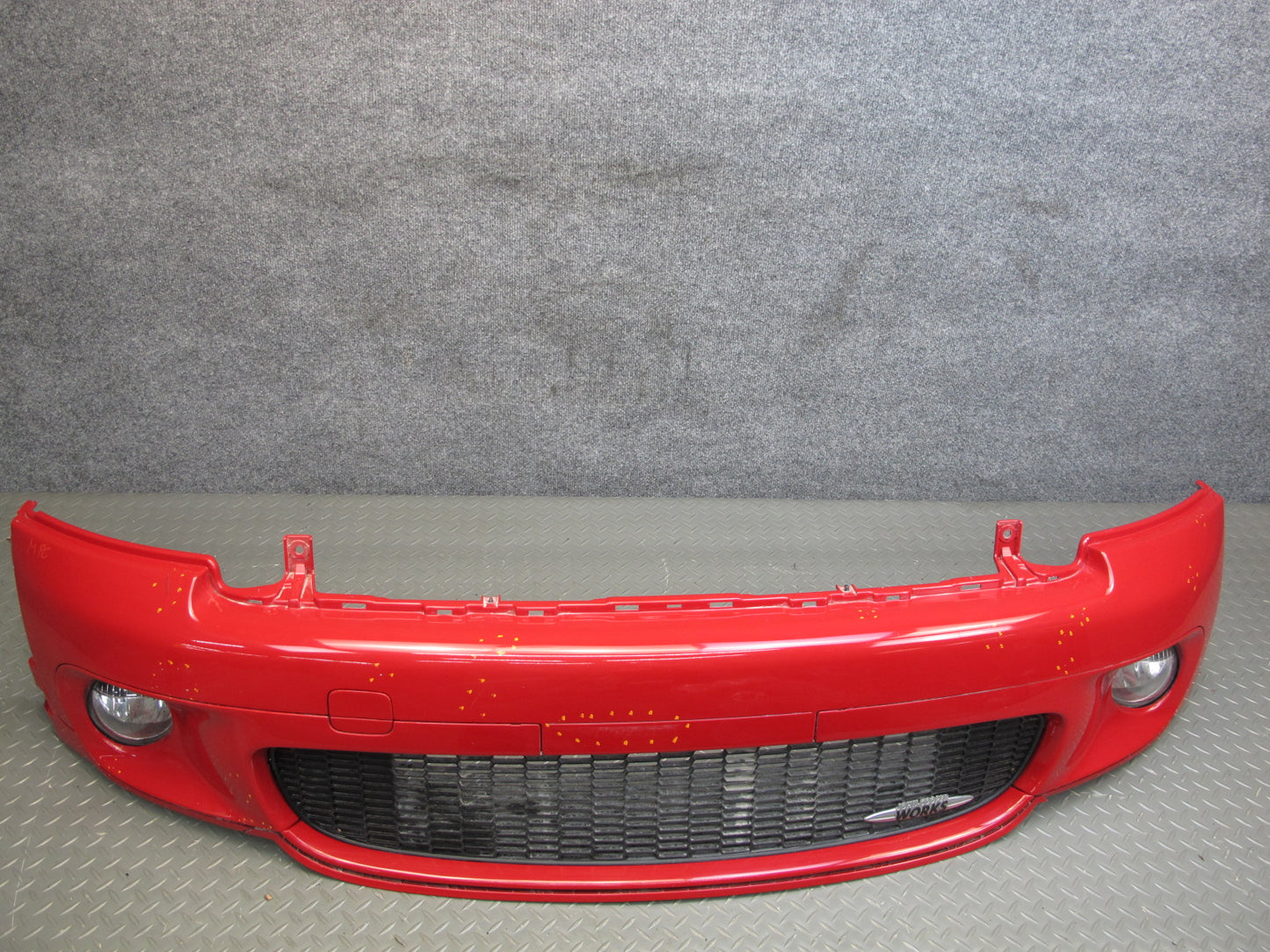 07-10 Mini Cooper S JCW R55 R57 R56 Front Bumper Cover w Fog Lights OEM