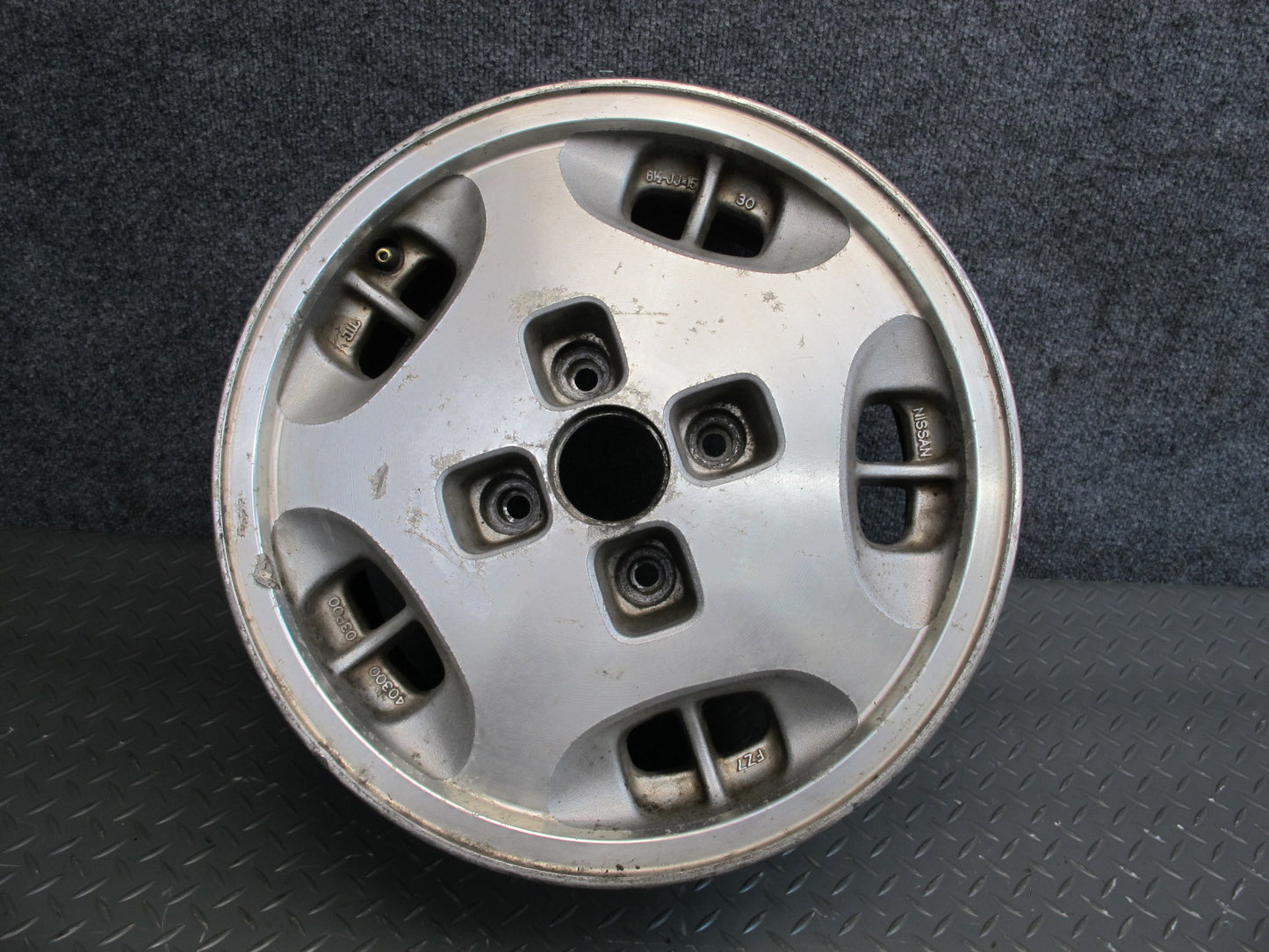 84-85 Nissan Z31 300ZX Set of 4 Factory R15" Alloy Wheel Rim 15x6.5JJ ET30 OEM