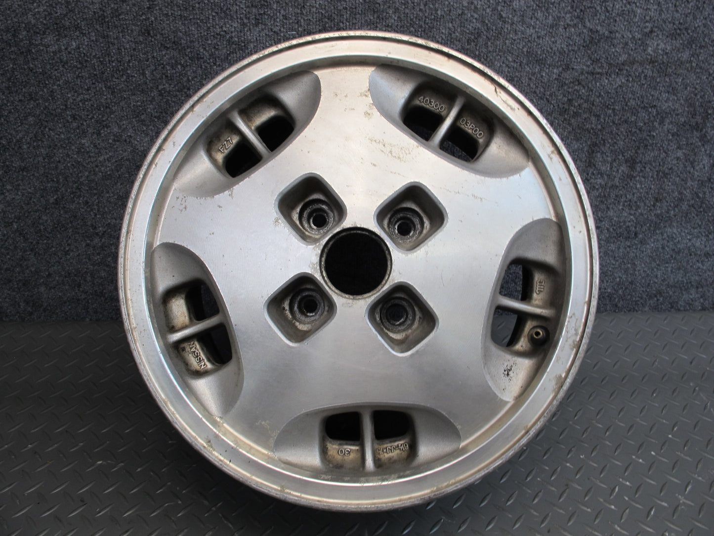 84-85 Nissan Z31 300ZX Set of 4 Factory R15" Alloy Wheel Rim 15x6.5JJ ET30 OEM