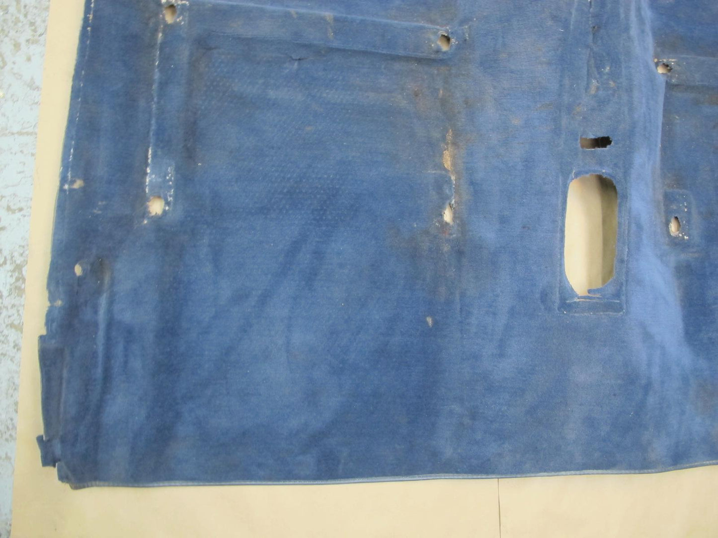 86-87 BMW E24 635CSI Interior Floor Carpet Liner Cover OEM