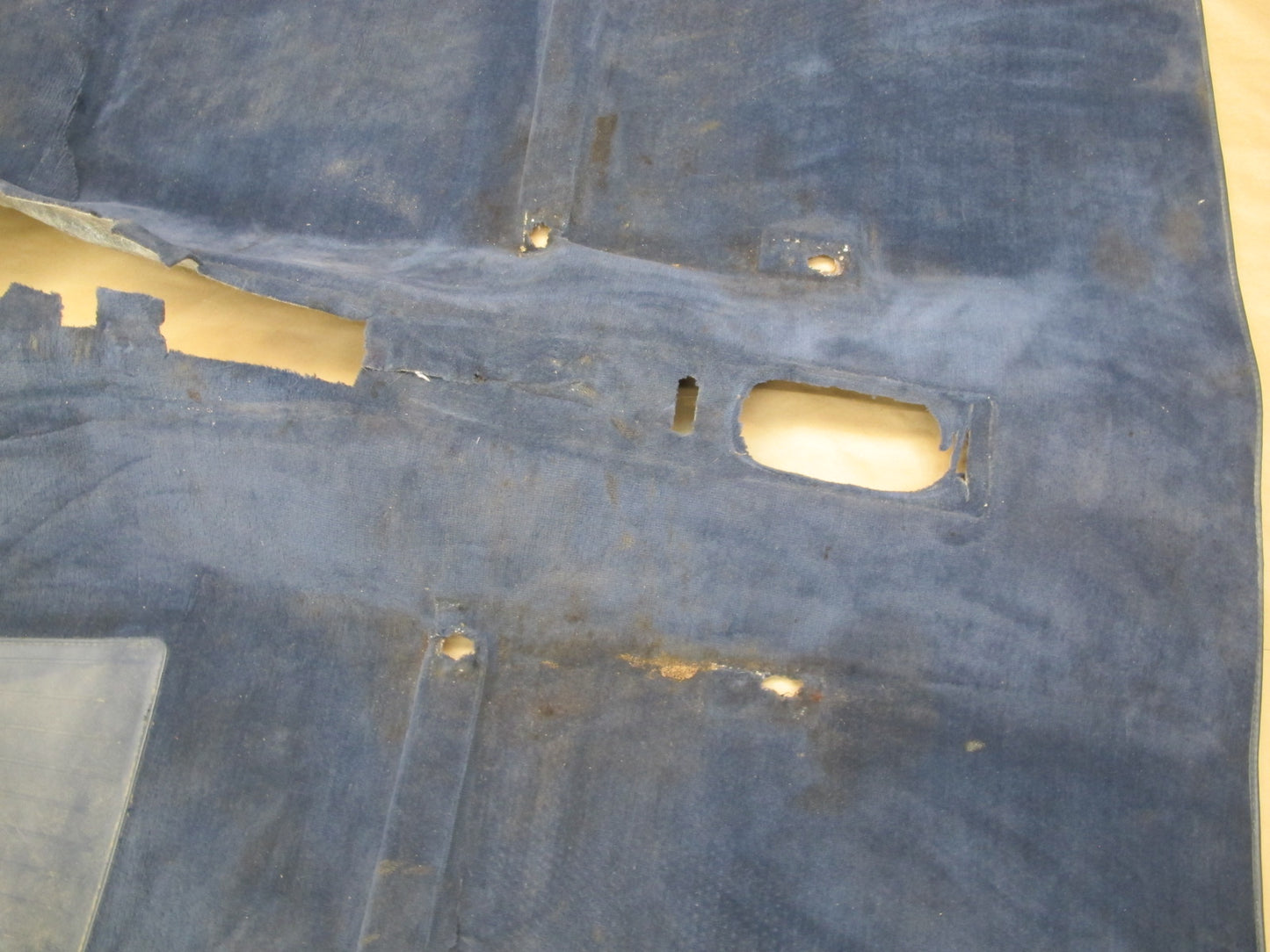 86-87 BMW E24 635CSI Interior Floor Carpet Liner Cover OEM