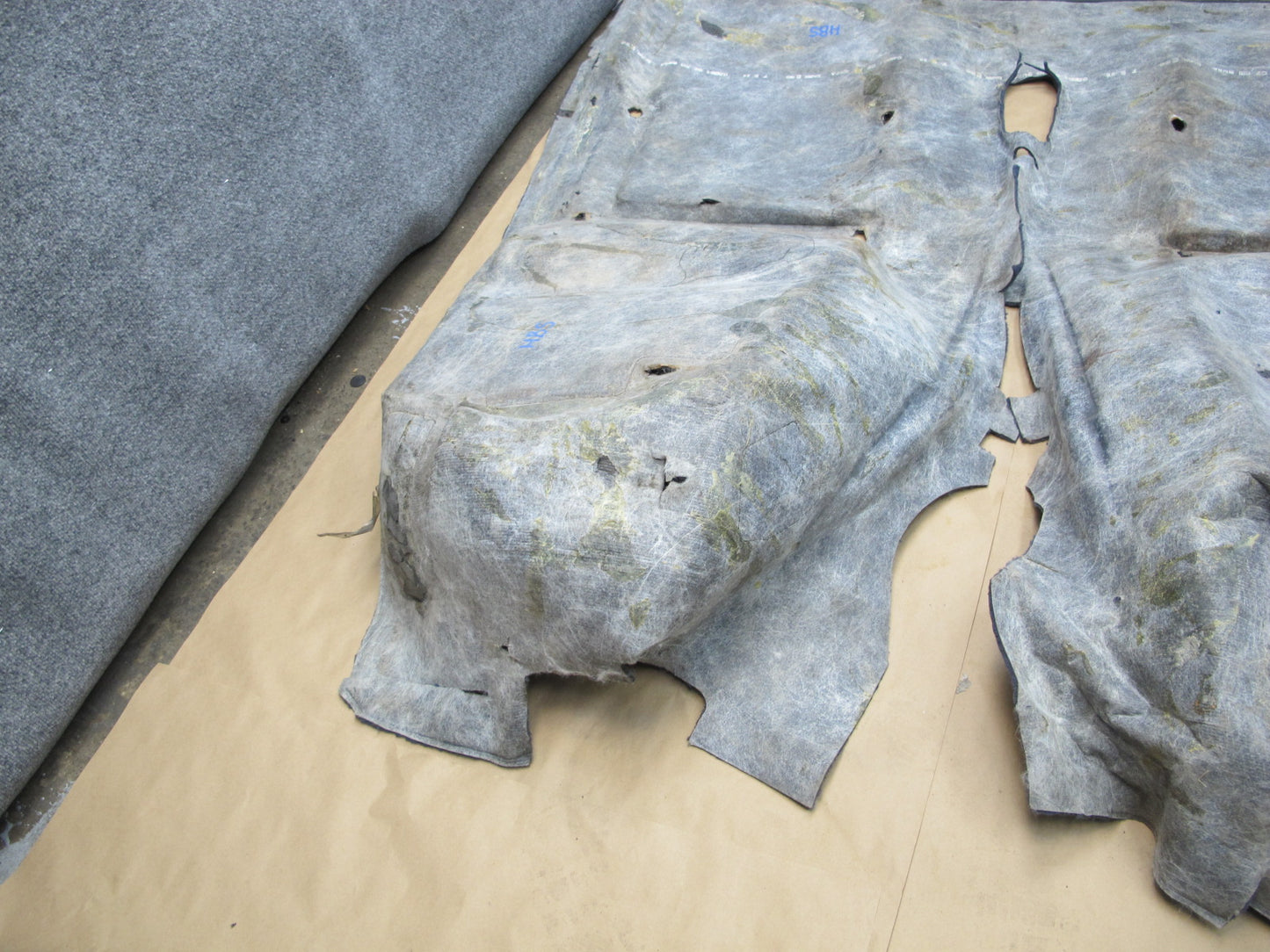 86-87 BMW E24 635CSI Interior Floor Carpet Liner Cover OEM