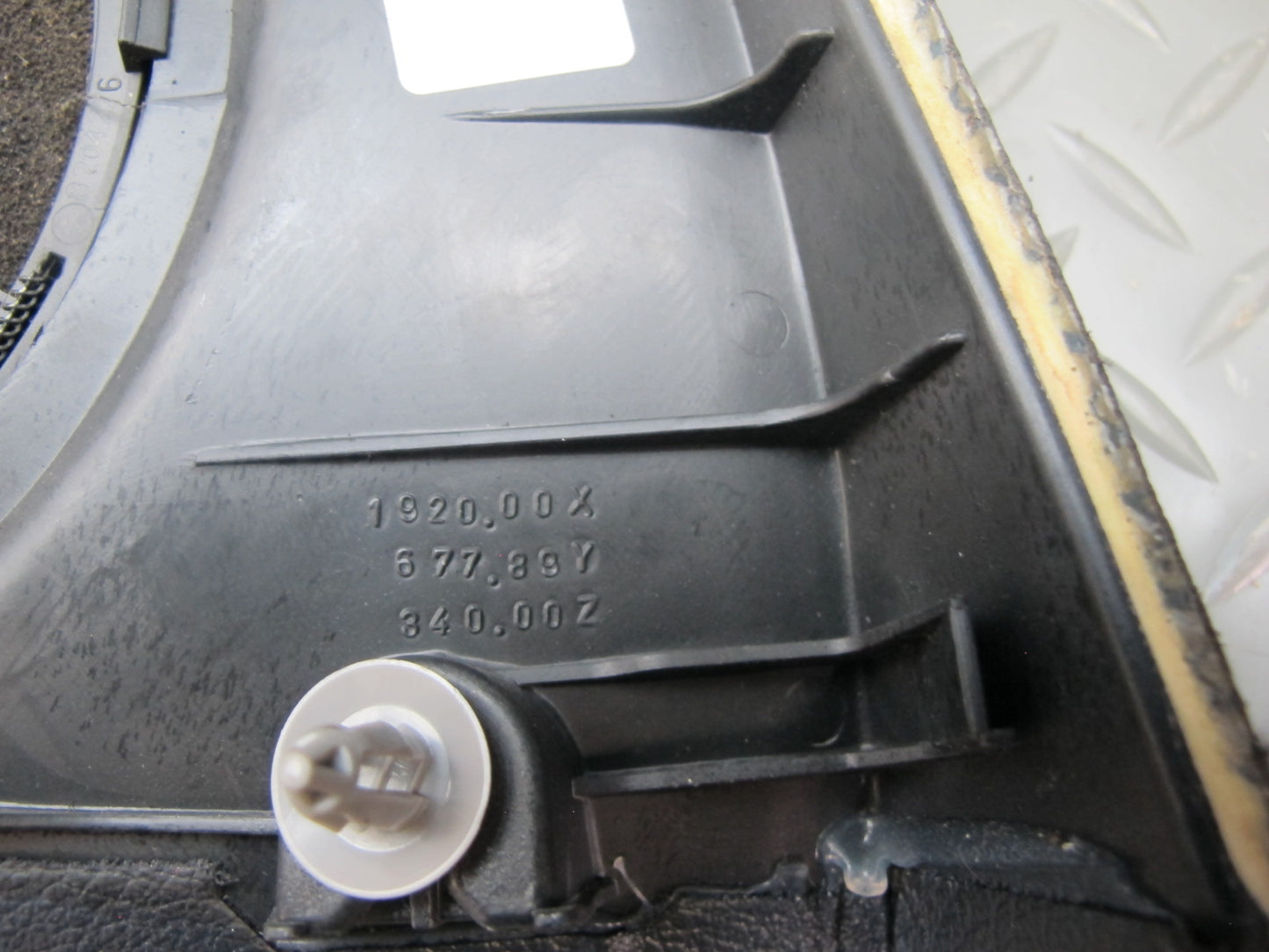 01-06 BMW E46 Convertible Rear Left & Right Quarter Trim Cover Panel OEM