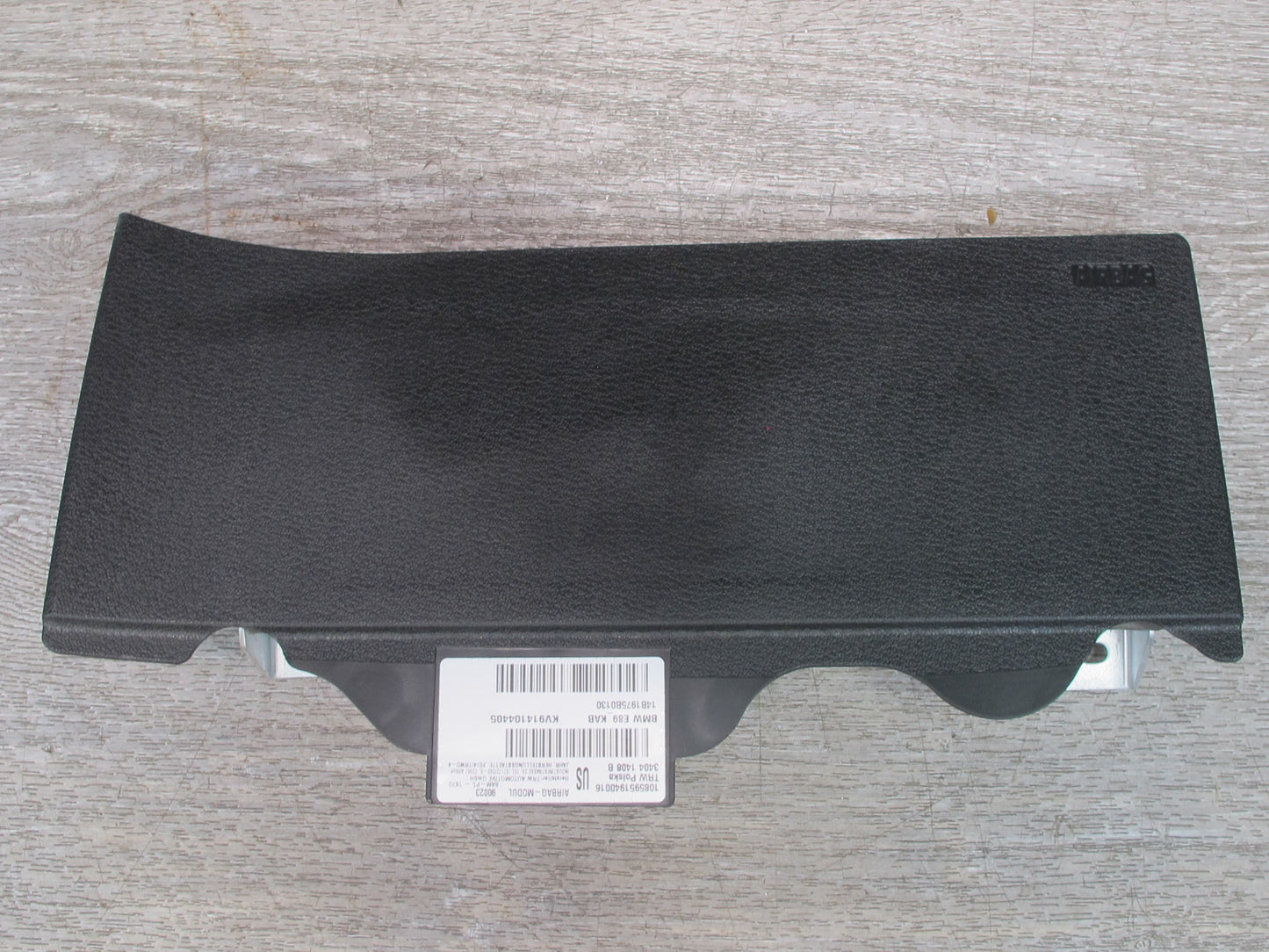 09-16 BMW Z4 E89 ROADSTER FRONT RIGHT PASSENGER SIDE UNDER DASH KNEE SRS AIRBAG OEM
